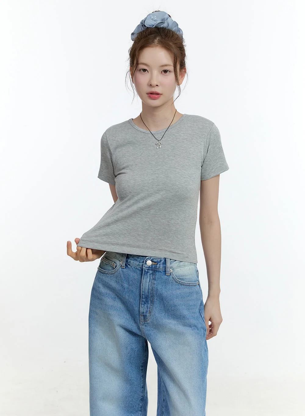 Basic Short Sleeve Top CF503 - Image 9