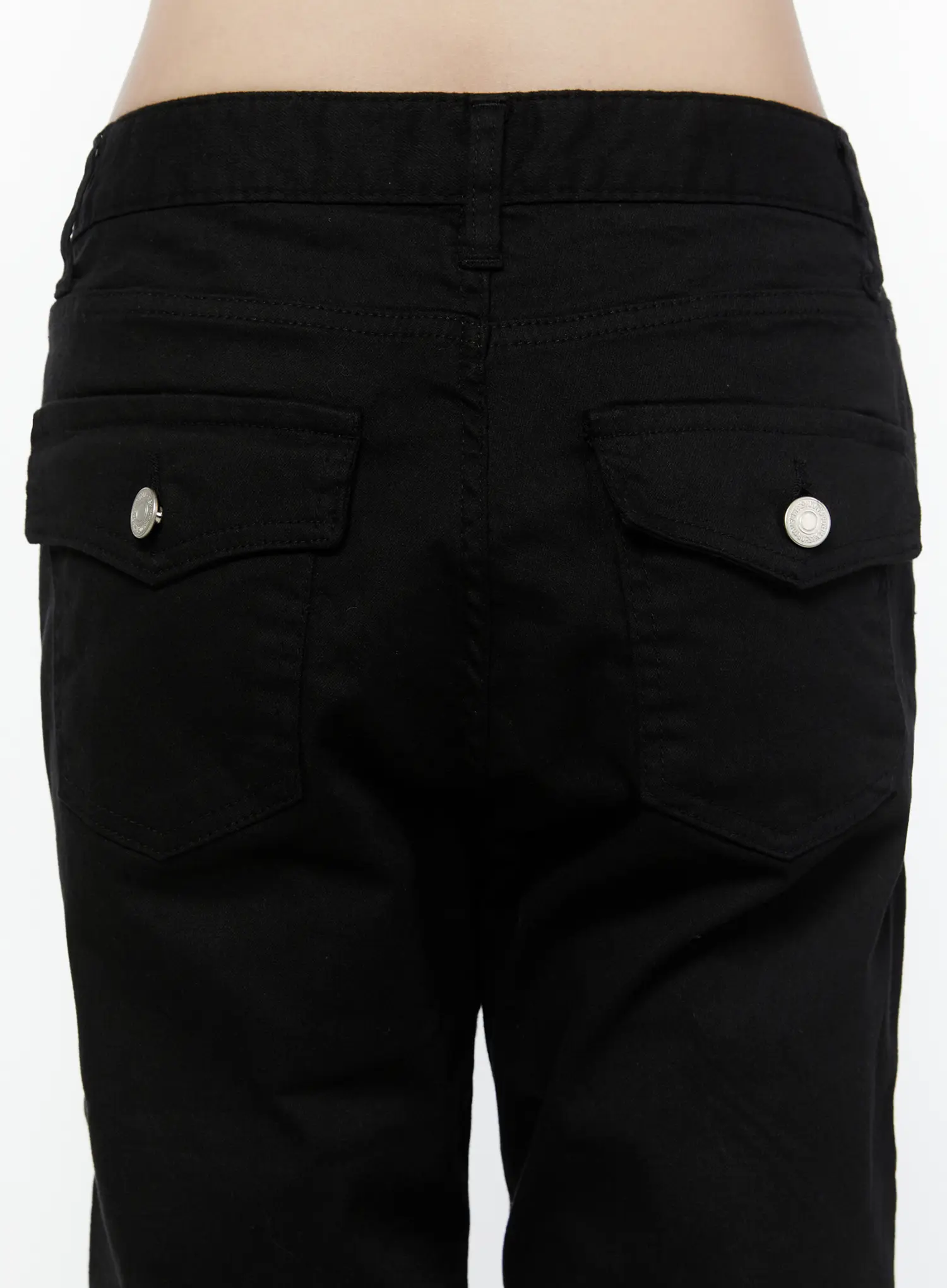 Basic Slim Fit Capri Pants CU508 - Image 6