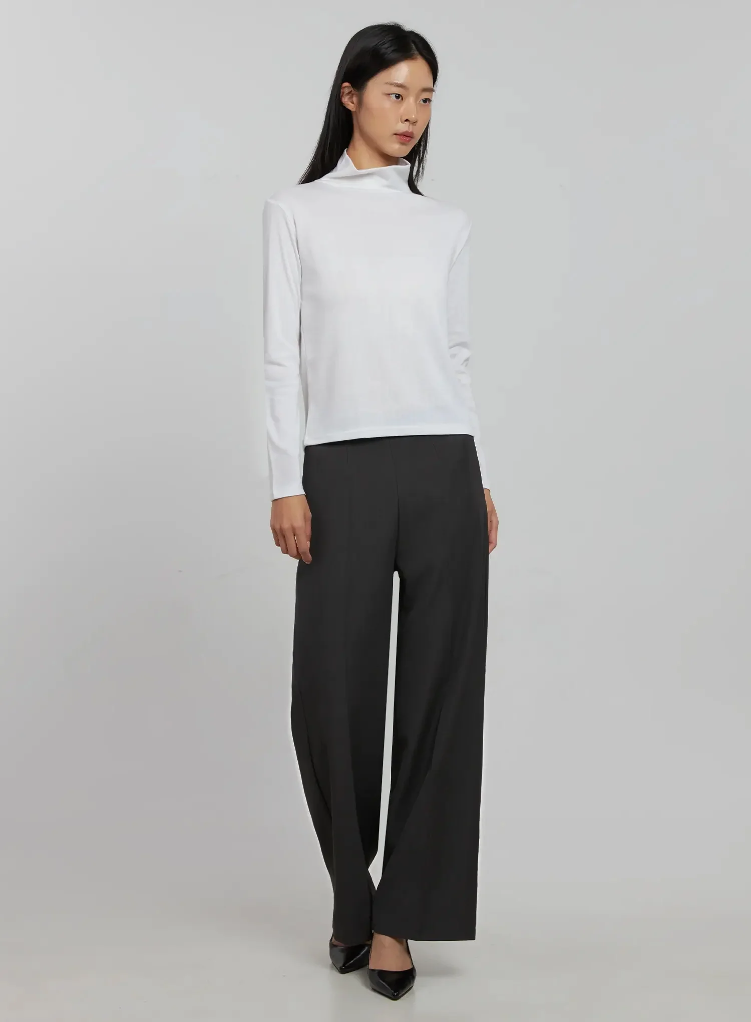 Basic Turtleneck Top IJ508 - Image 11