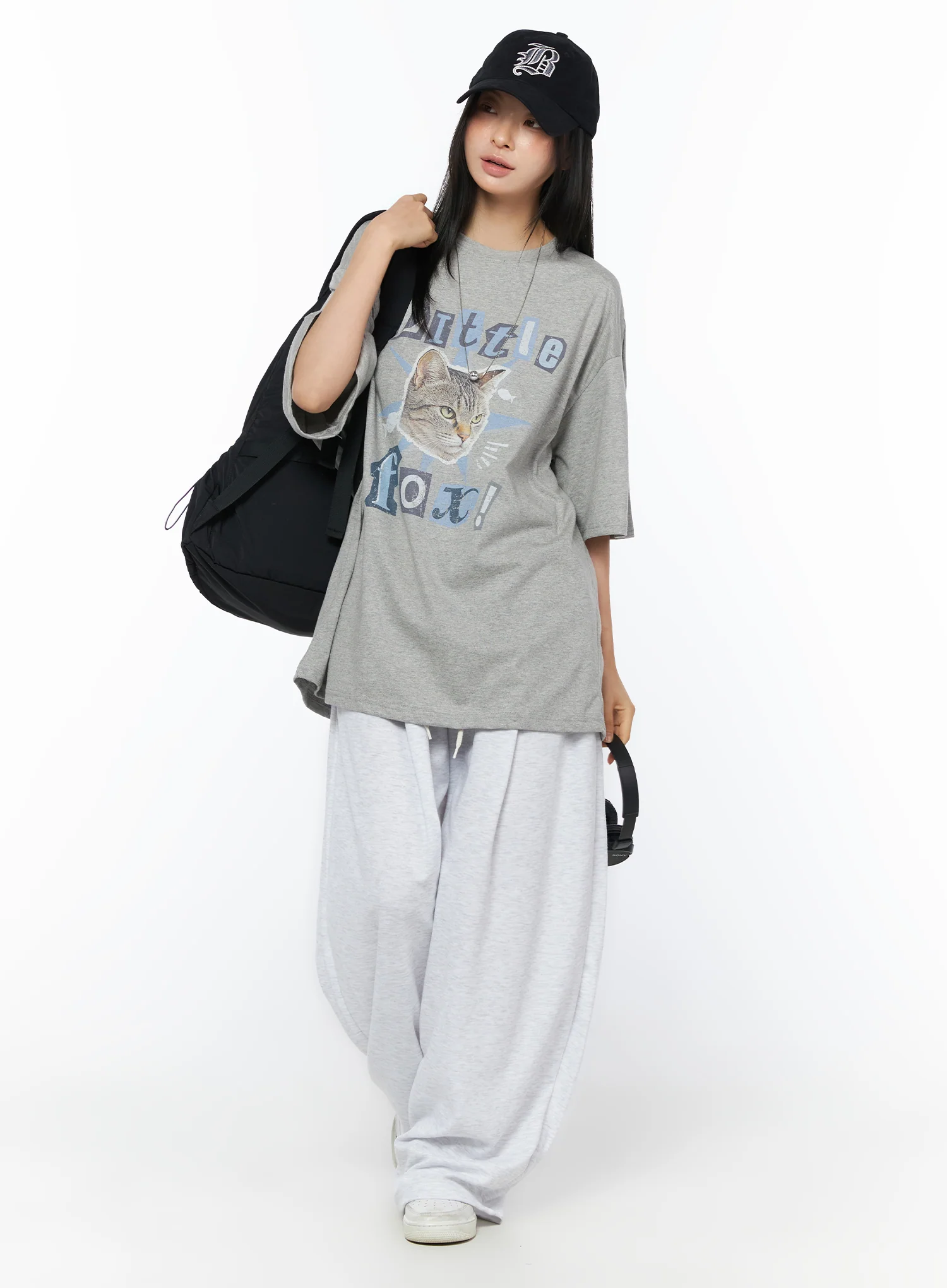 Basic Wide Leg Sweatpants IU519 - Image 2