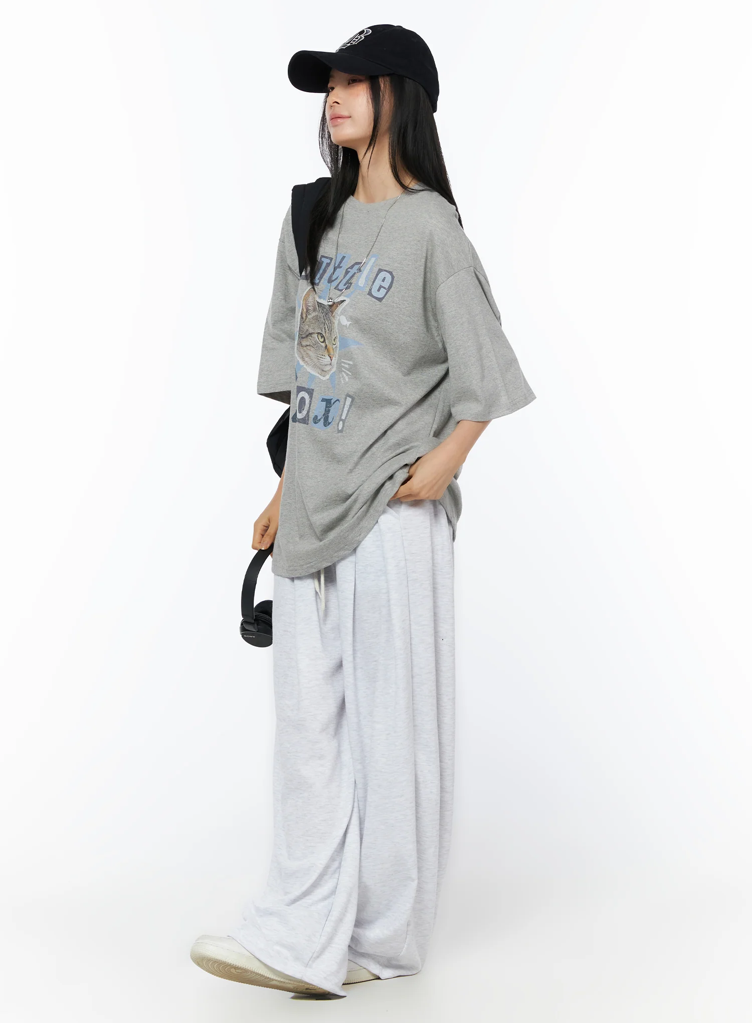 Basic Wide Leg Sweatpants IU519 - Image 4