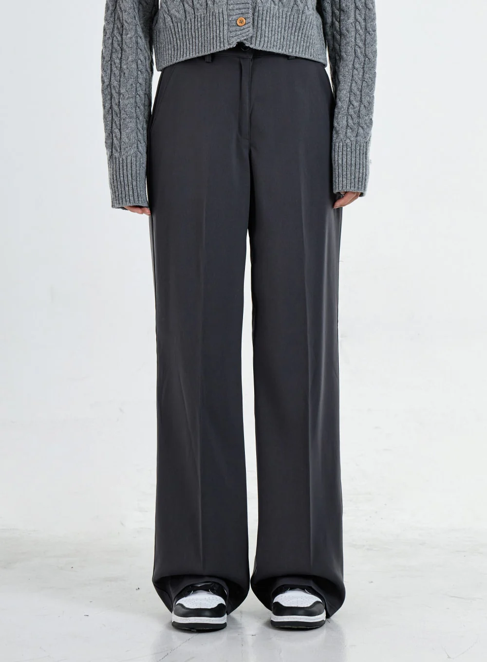 Basic Wide Tailored Pants CO06 - Image 2