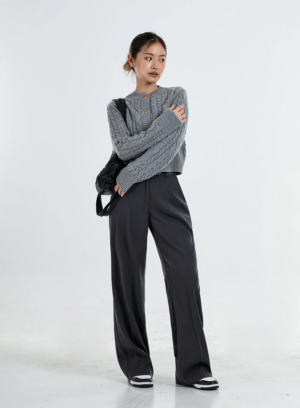 Basic Wide Tailored Pants CO06 - Image 7