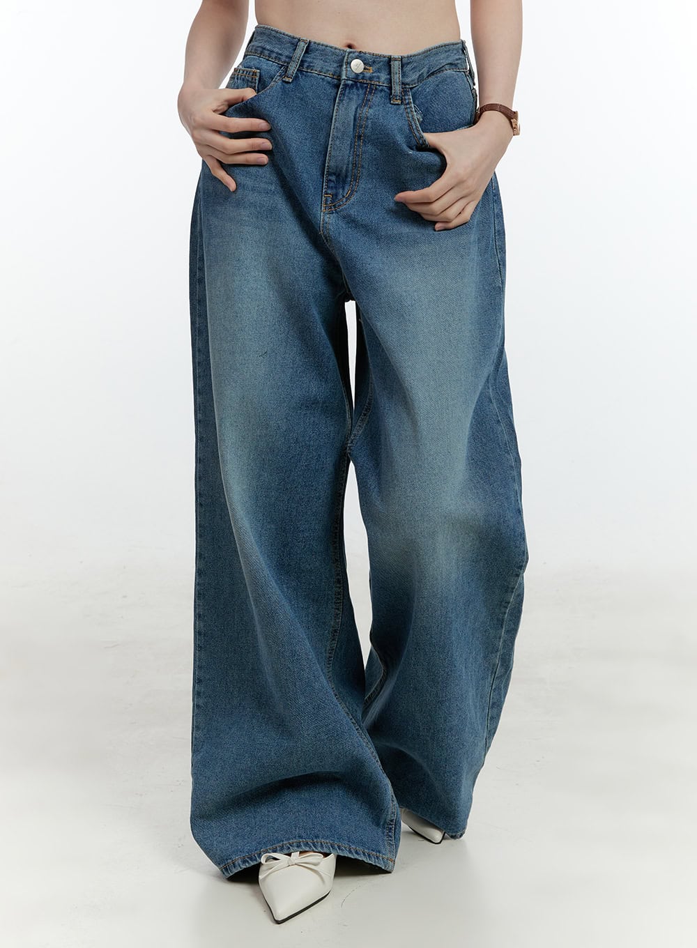Becky Wide-Leg Jeans CF504