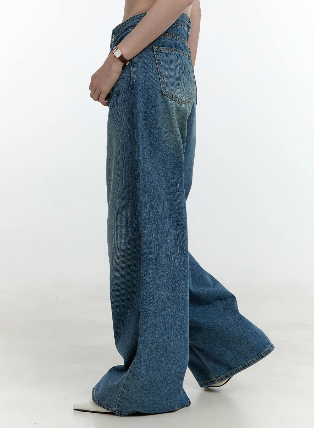 Becky Wide-Leg Jeans CF504 - Image 3