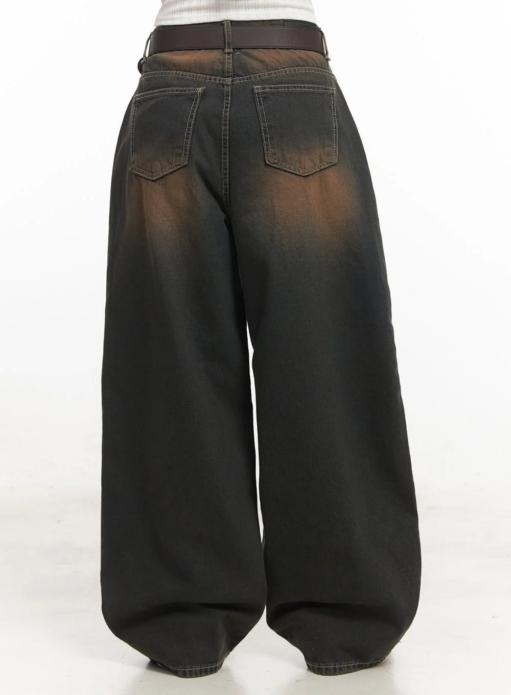 Bethany Vintage Washed Baggy Jeans IA524 - Image 12