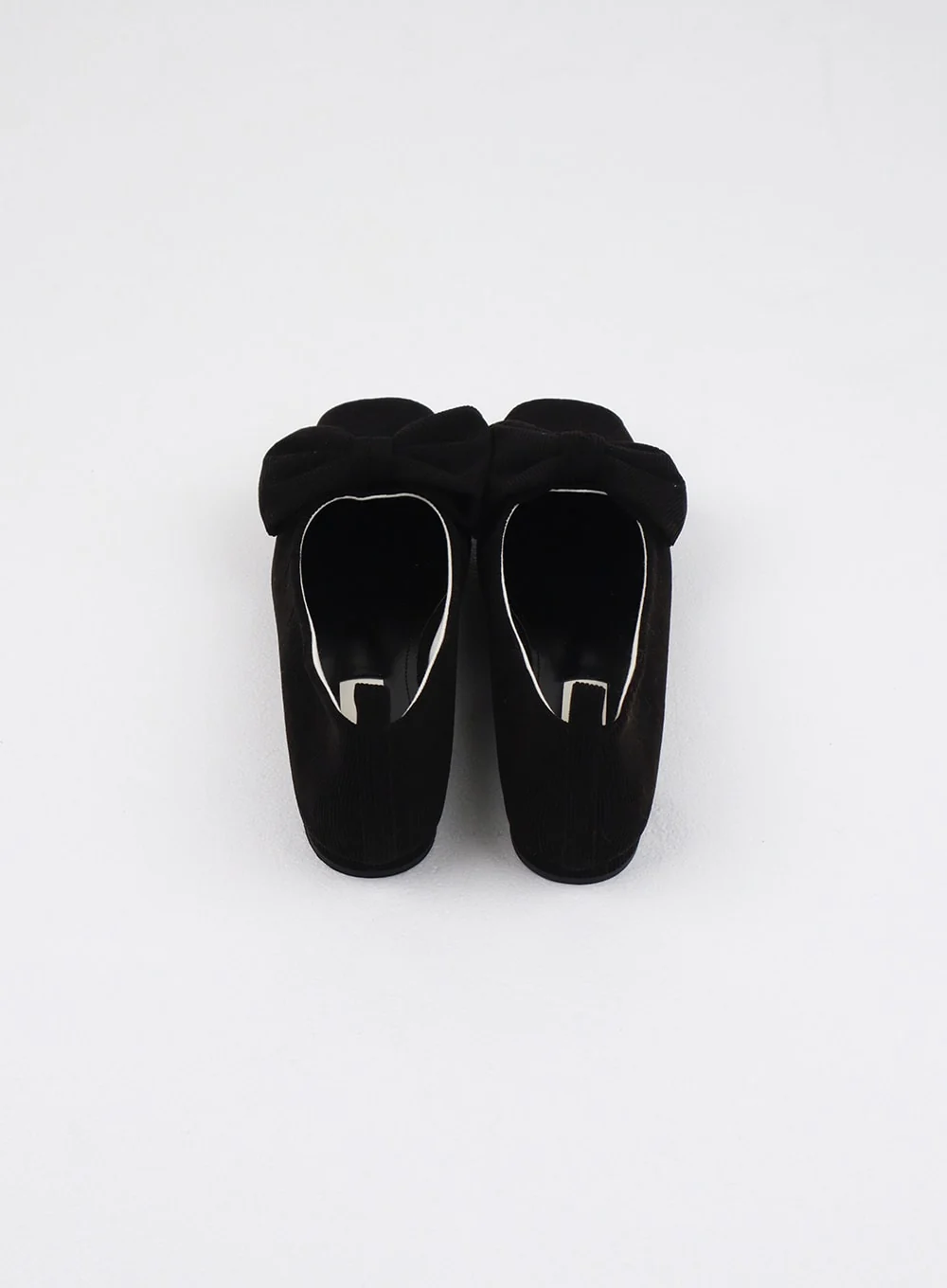 Big Bow Square Toe Flats OJ405 - Image 12