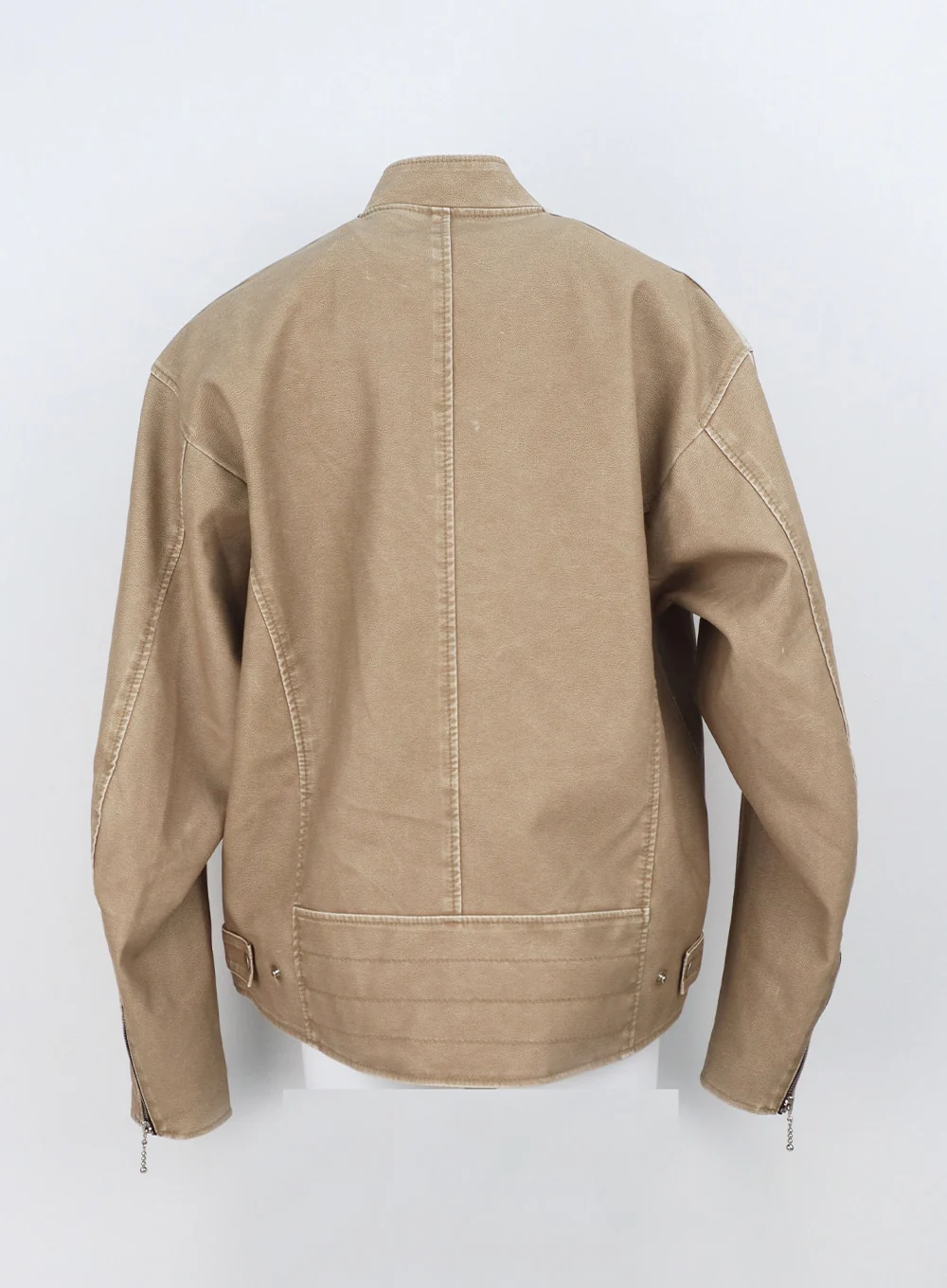Biker Jacket Unisex CA325 - Image 15