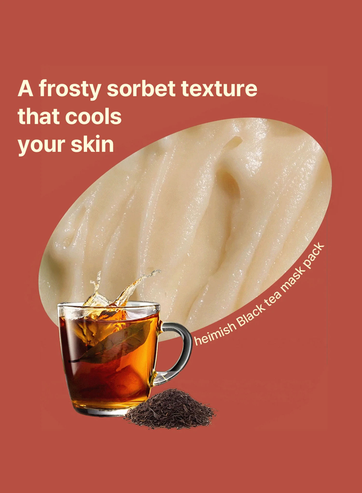 Black Tea Mask Pack (110ml) - Image 7