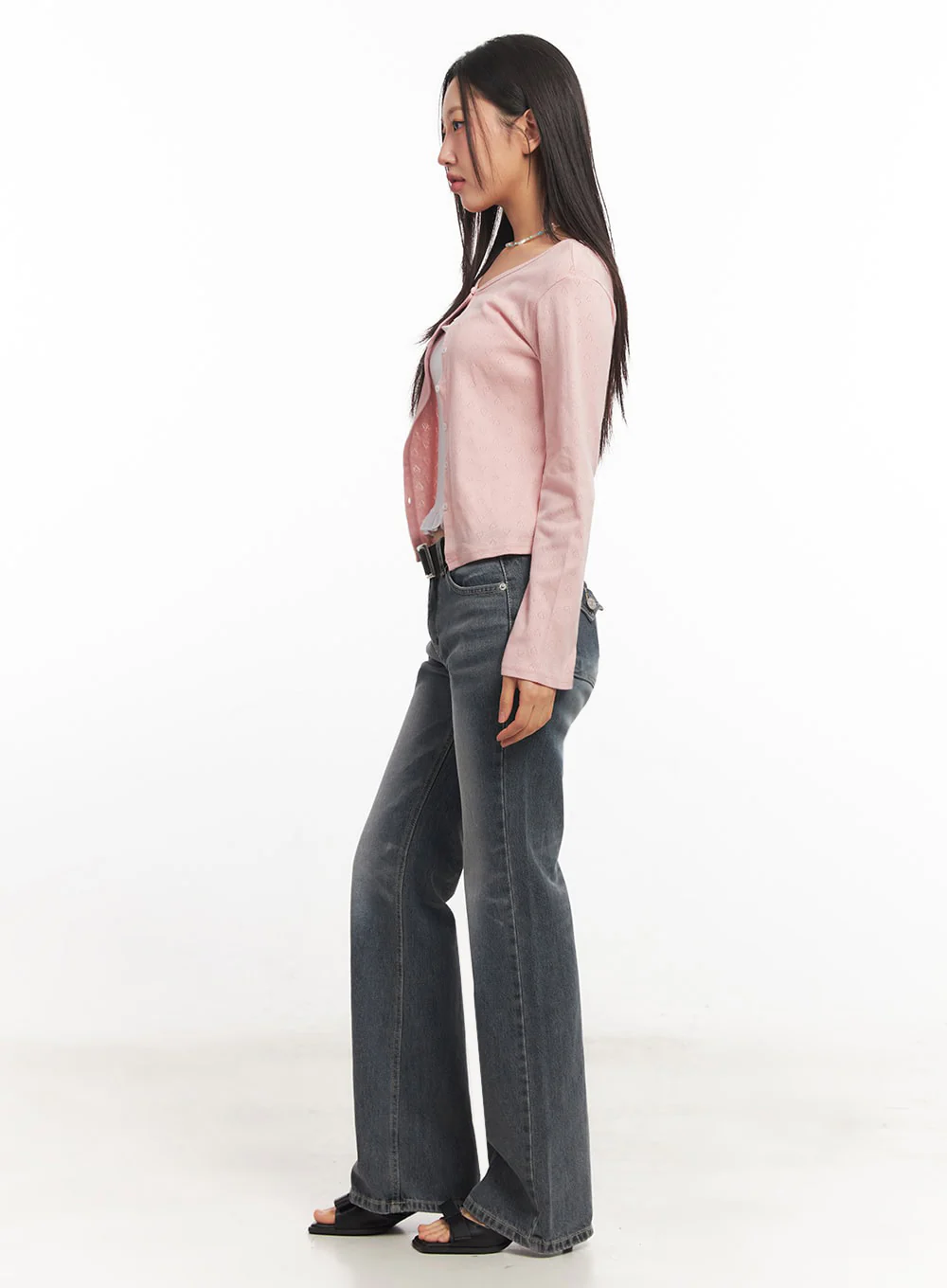 Blossom Buttoned Cardigan IA524 - Image 9
