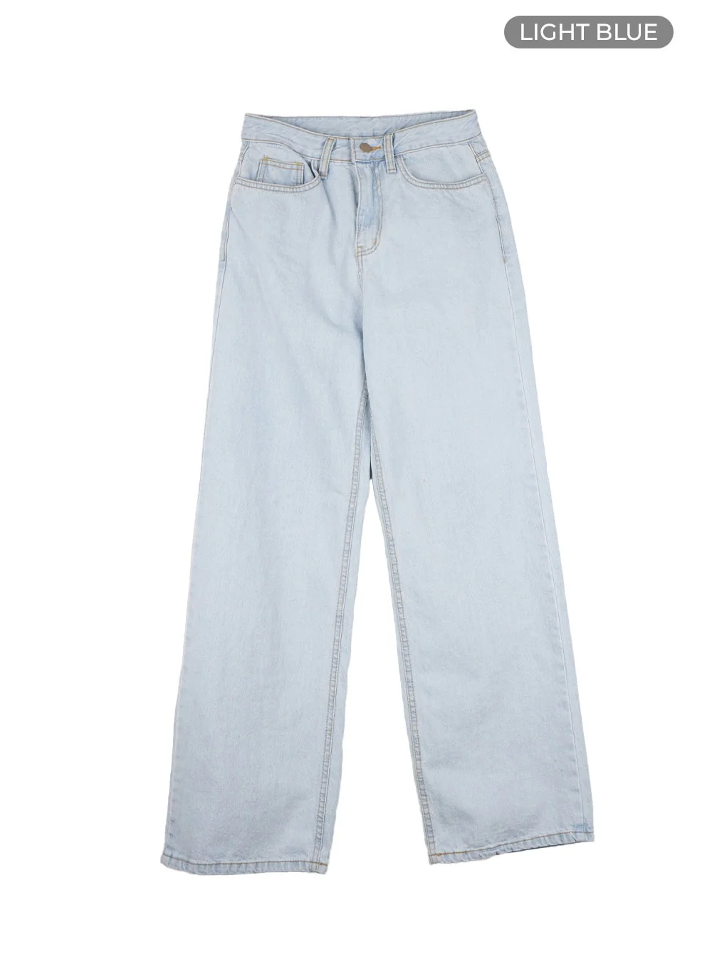 Blue Straight Leg Jeans CY428 - Image 11