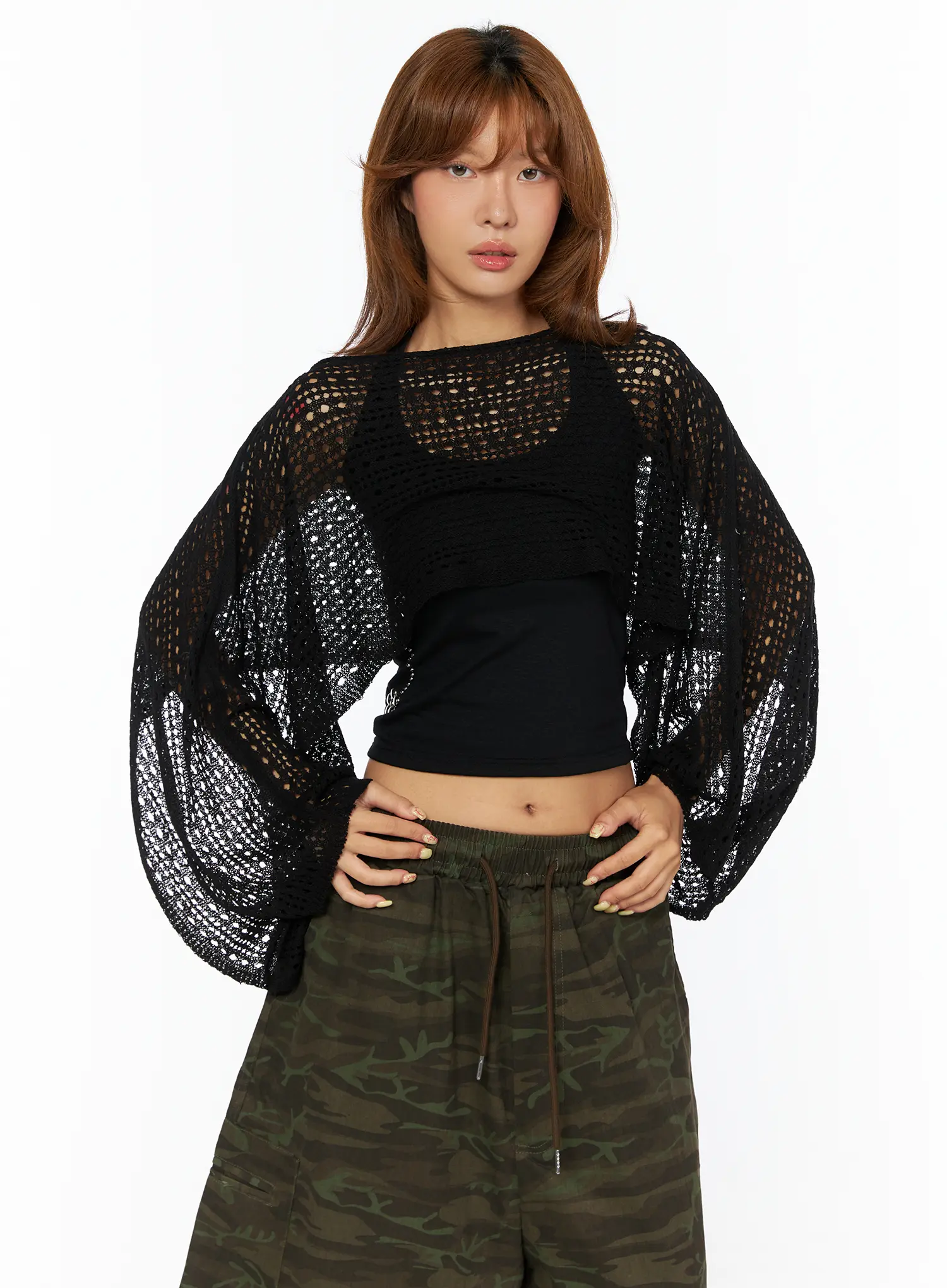 Boatneck Knit Long Sleeve Top CU517 - Image 4