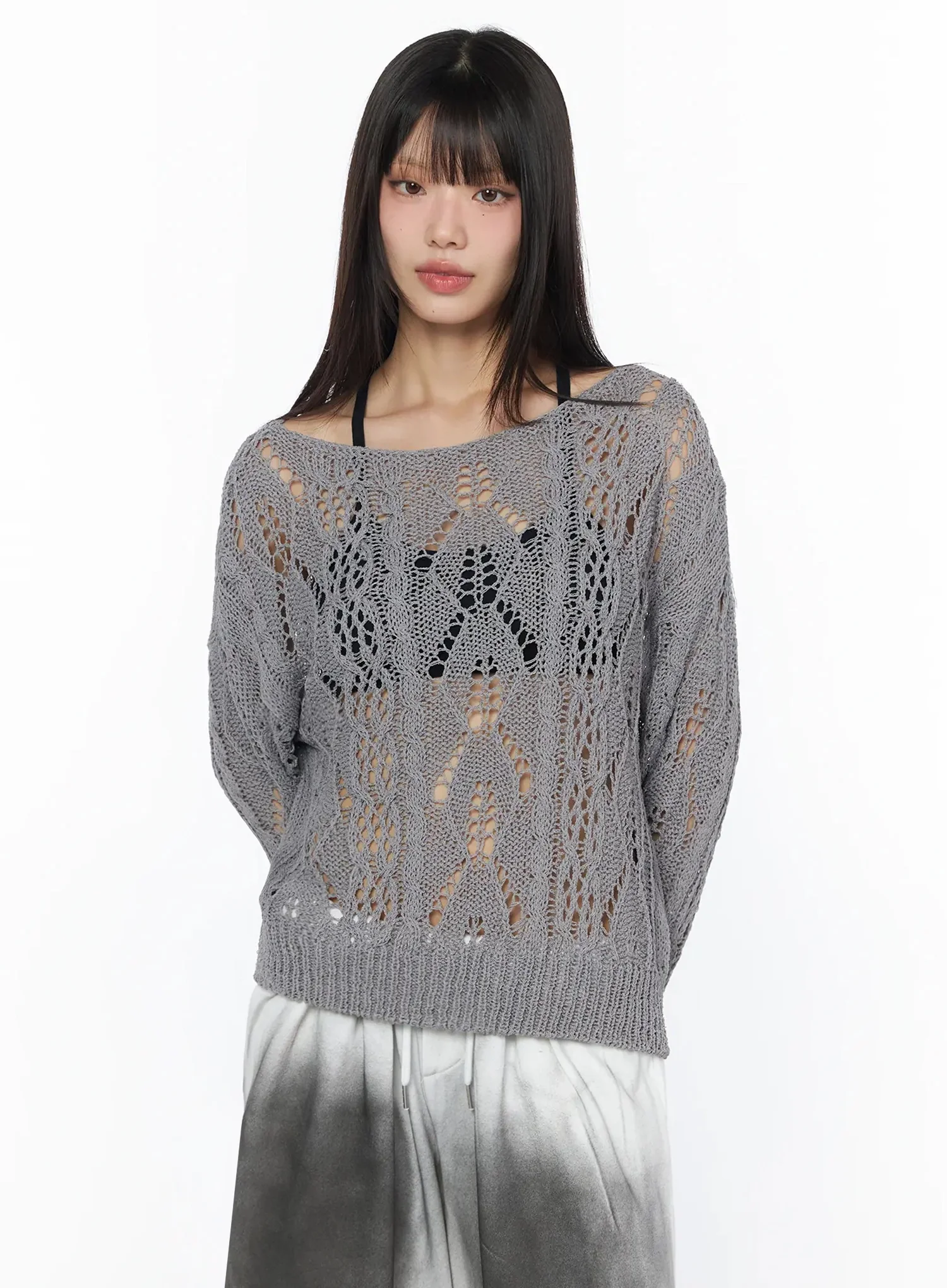 Boho Chic Boat Neck Sweater IY525 - Image 14