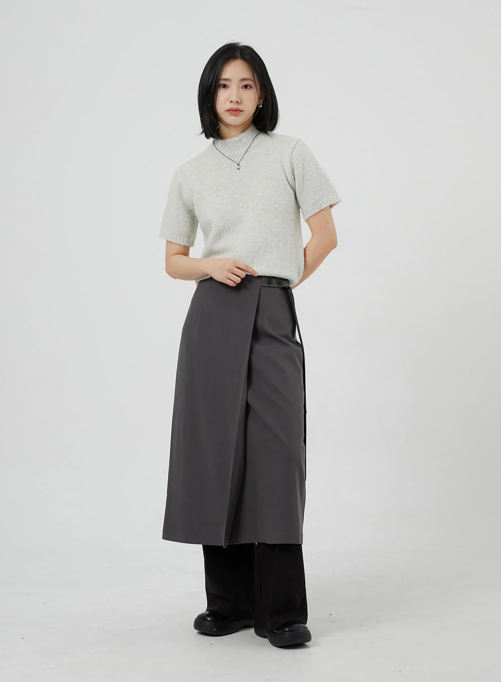 Bootcut Tailored Pants OF314 - Image 8
