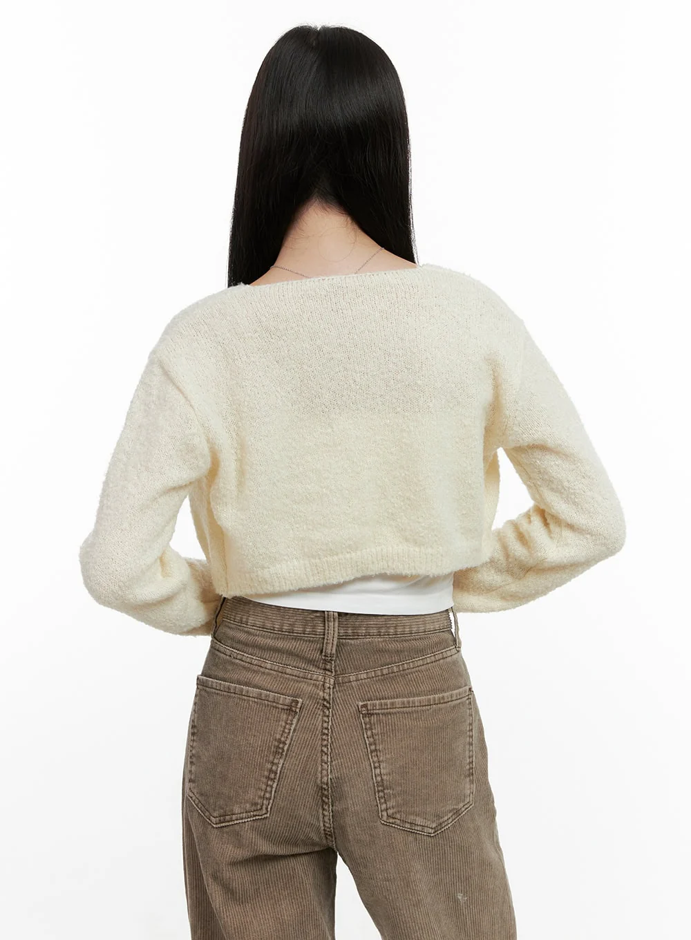 Boucle Bolero Cardigan ON408 - Image 7