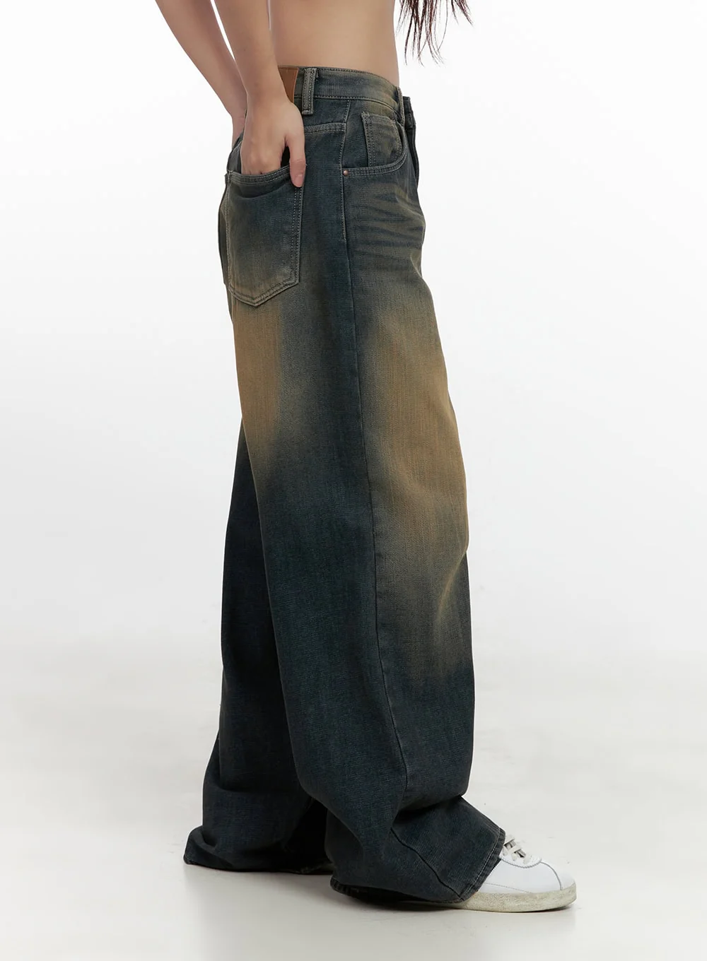 Bryana Cotton Comfort Wide Leg Jeans CN419 - Image 7