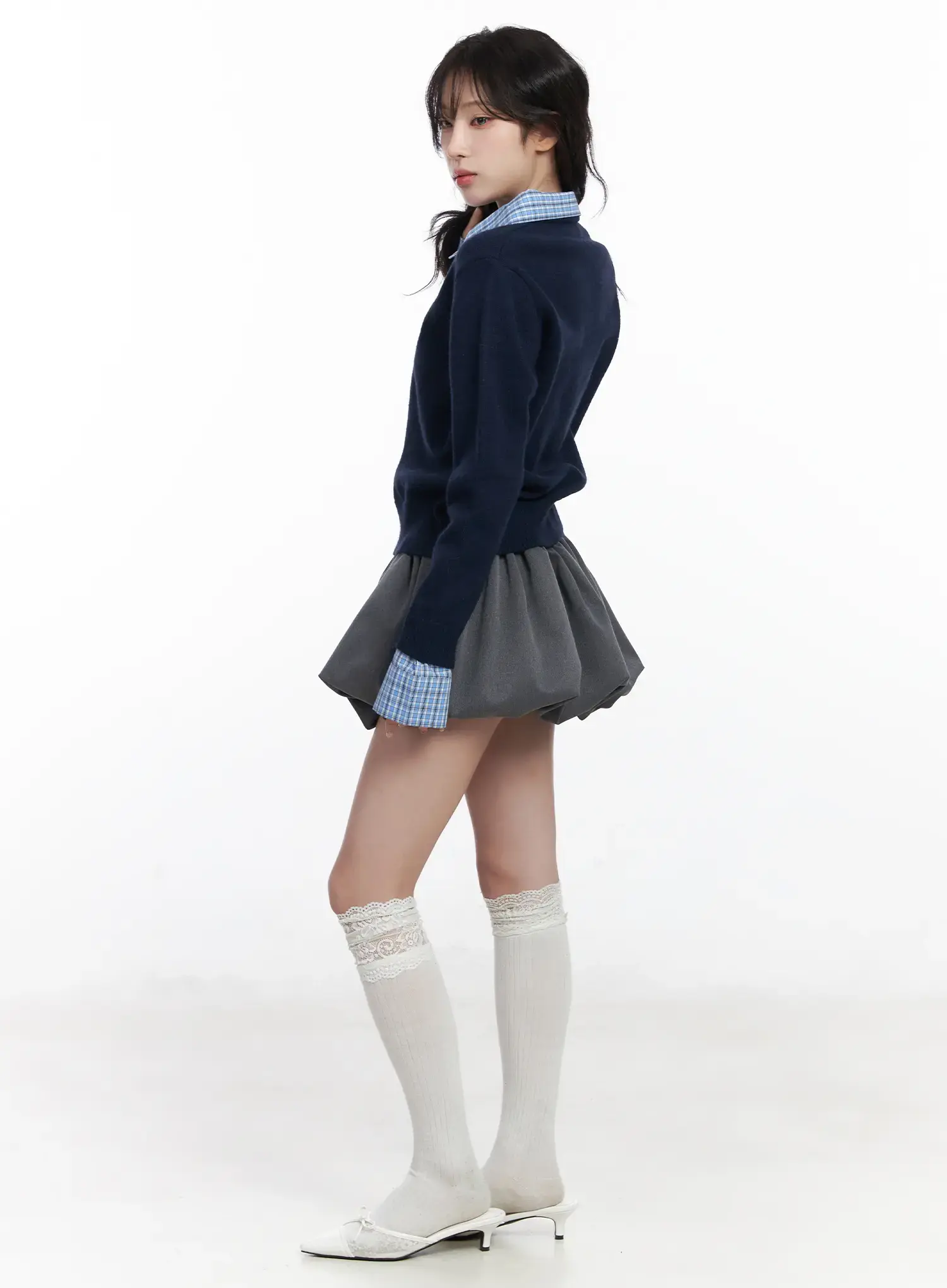 Bubble Mini Skirt CJ527 - Image 6