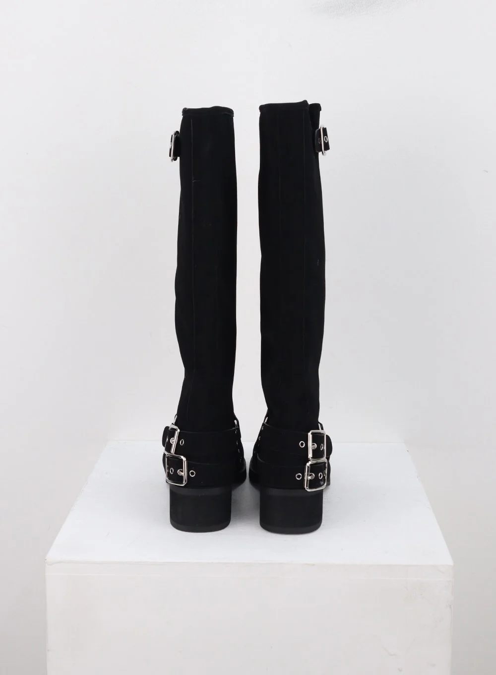 Buckle Faux Leather Boots CN315 - Image 12