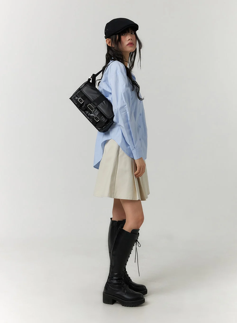 Buckle Shoulder Bag CF406 - Image 5