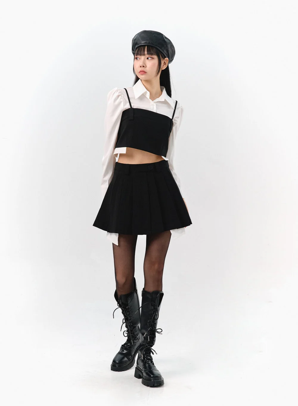 Bustier and Mini Skirt Set IS321 - Image 6