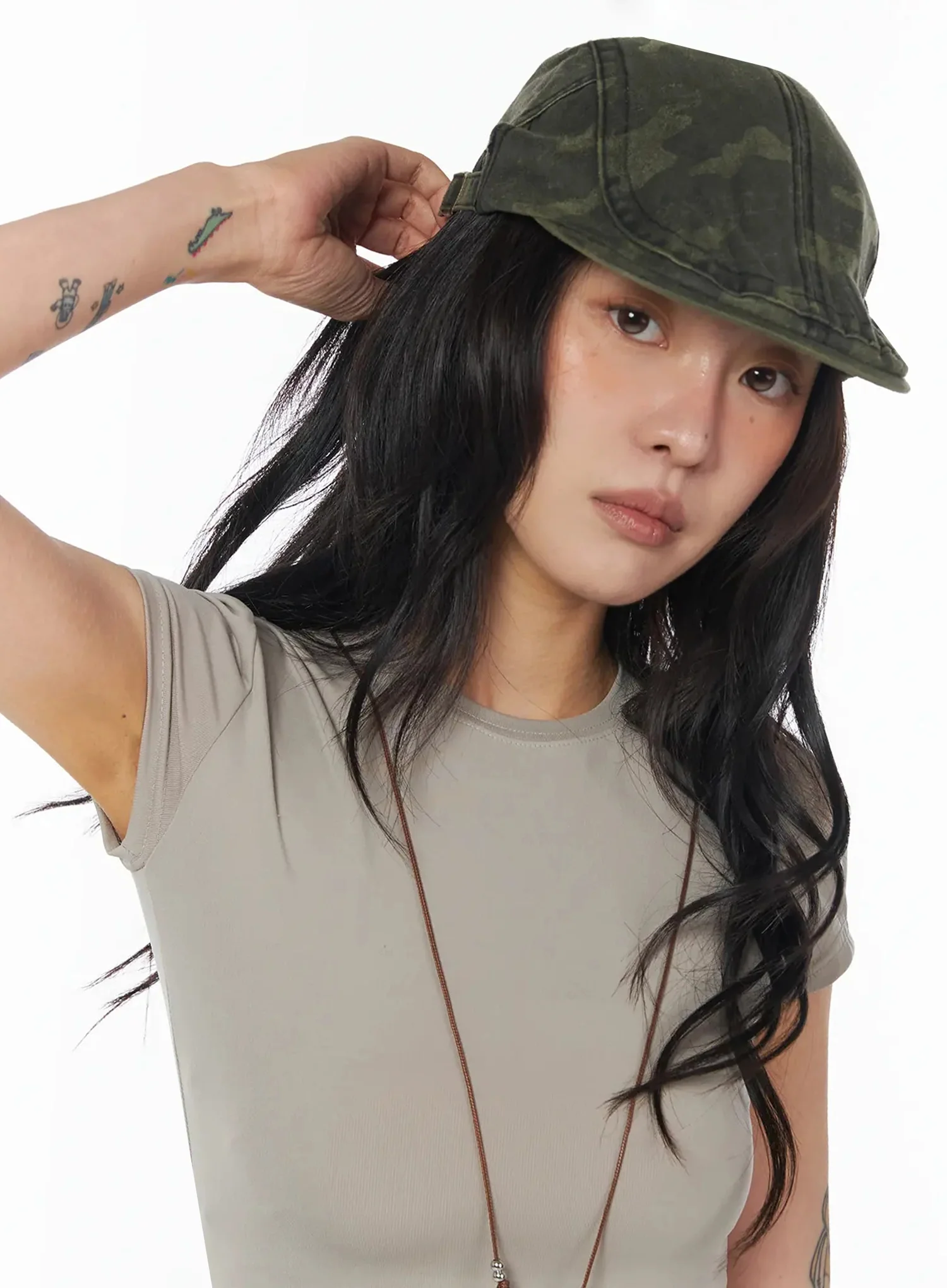 Camouflage Military Hunting Cap IU509 - Image 2