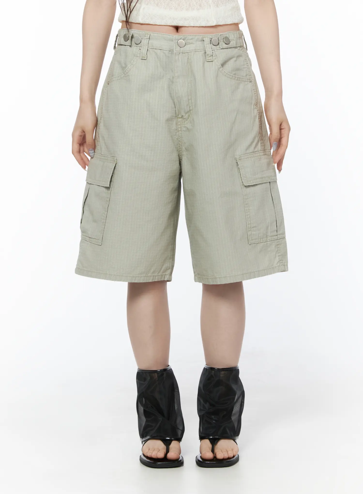 Cargo Bermuda Shorts CU504 - Image 10