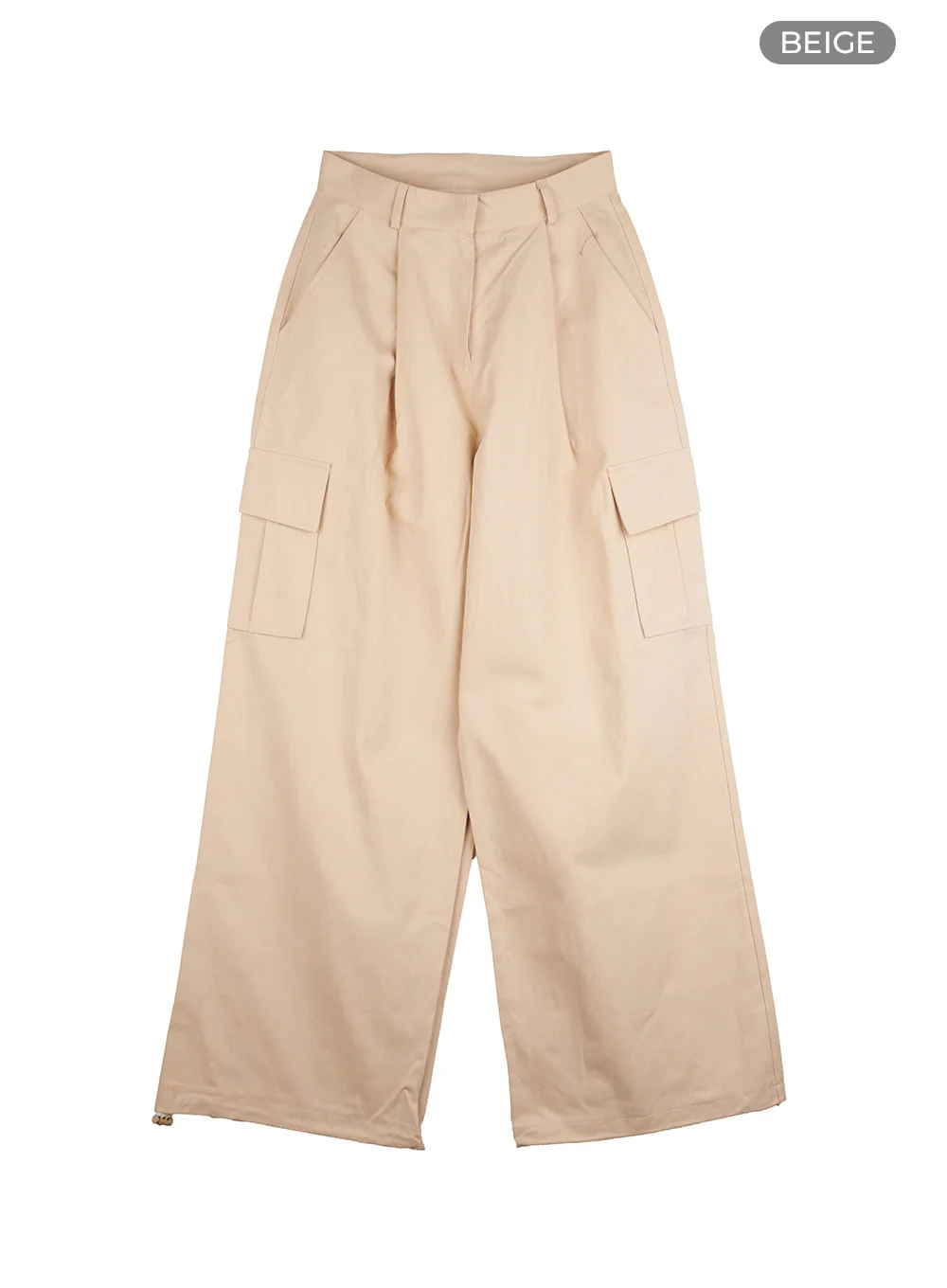 Cargo Cotton Wide Fit Pants OS409 - Image 11