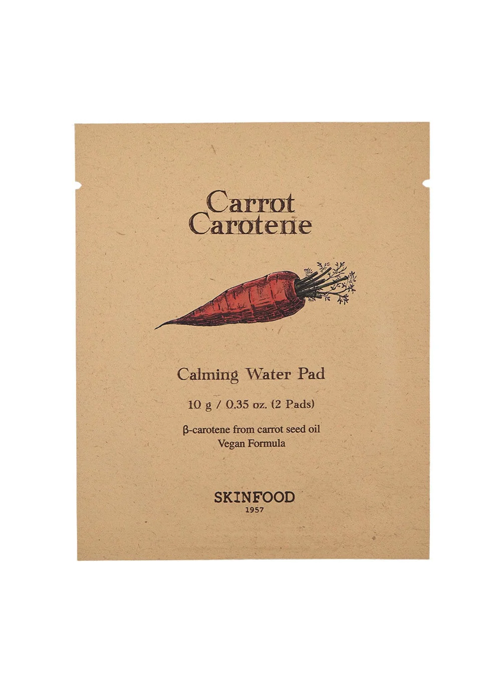 Carrot Carotene Calming Water Pad Set (50g, 2ea/5set) - Image 2