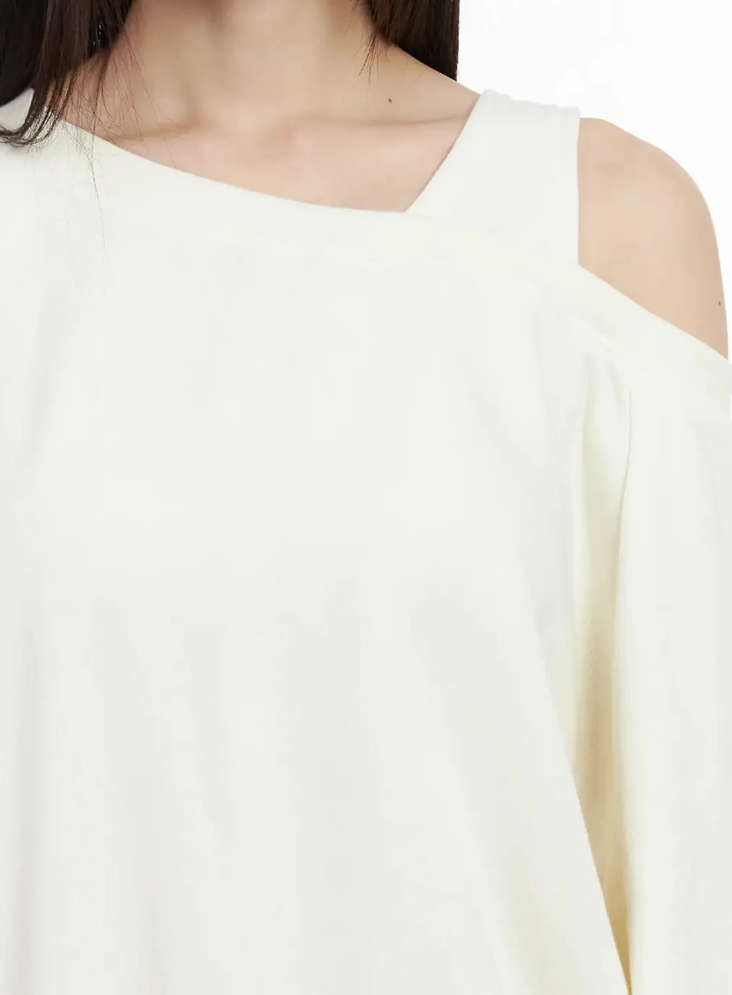 Casual Asymmetric Sweatshirt IM523 - Image 4