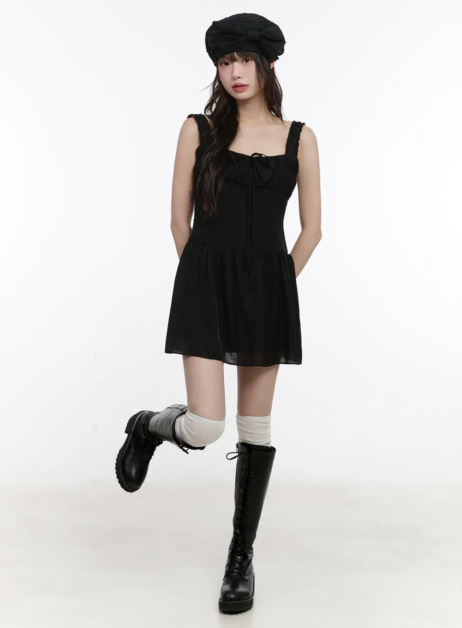 Casual Babydoll Mini Dress CL507 - Image 2