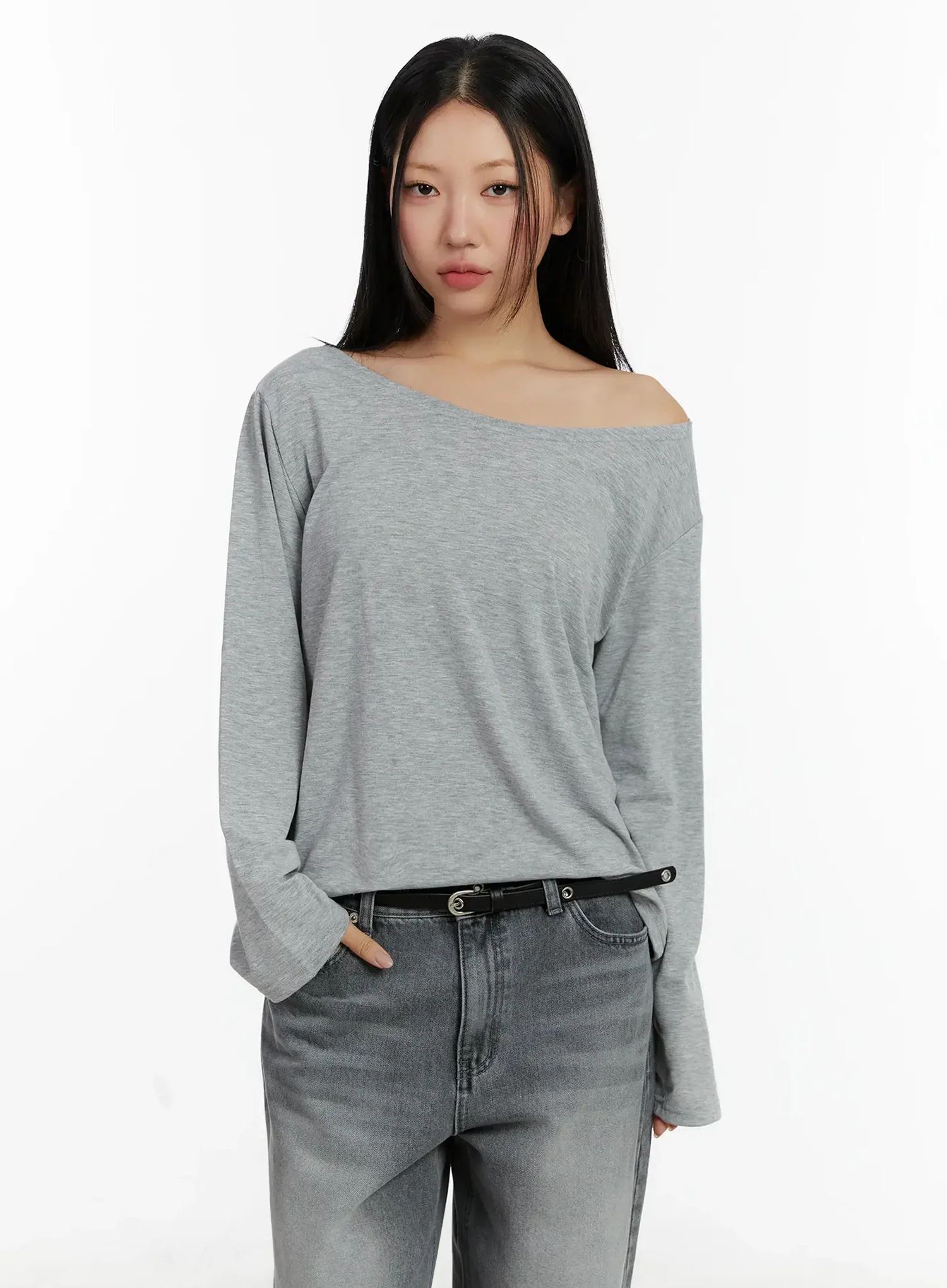 Casual Fleece Loose Fit Long Sleeve Tee ID526 - Image 13