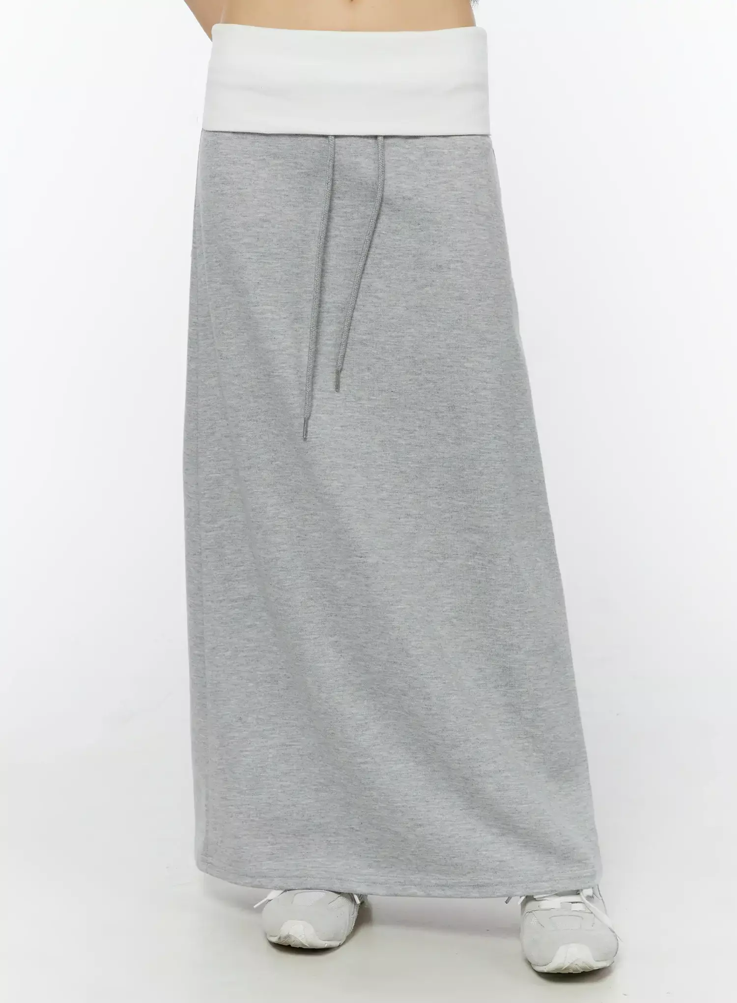 Casual Foldover Maxi Skirt IU509 - Image 5