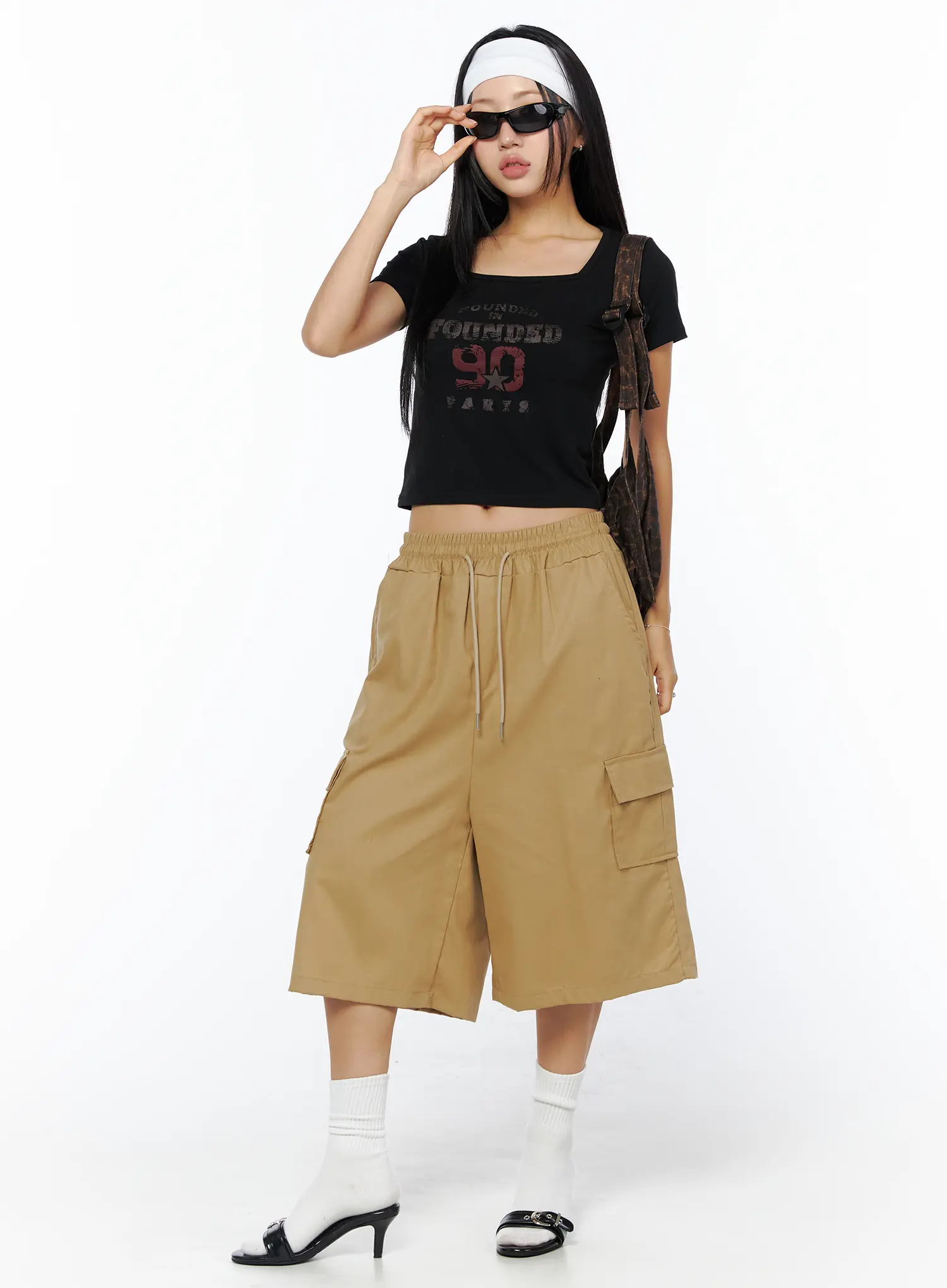 Casual Graphic Crop Top CU515 - Image 7
