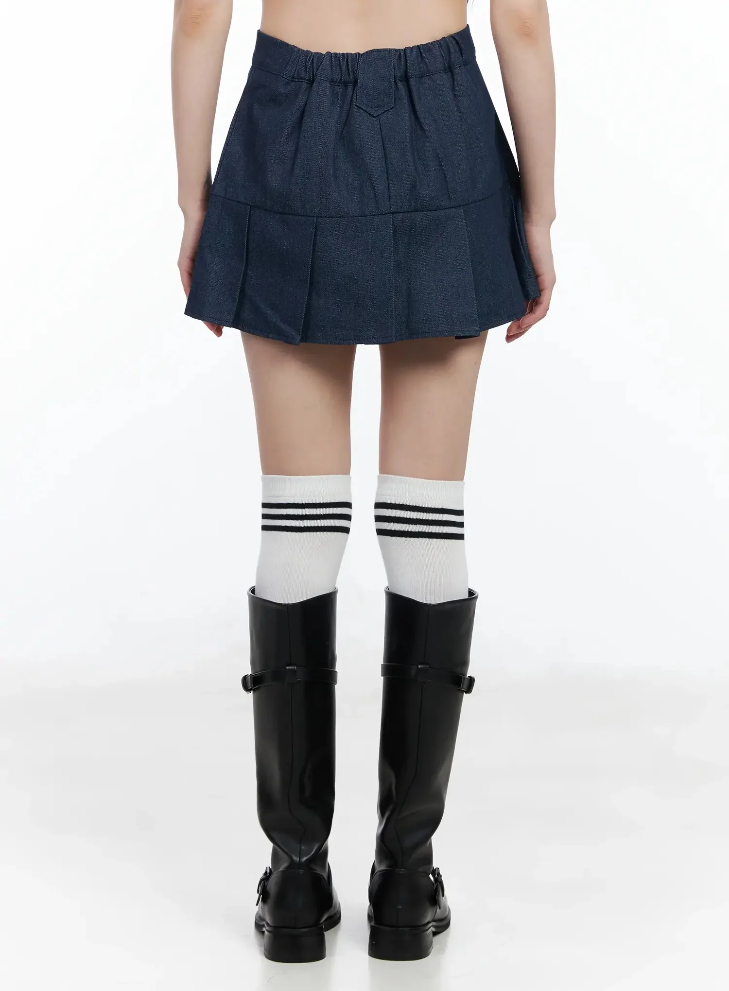 Casual Pleated Mini Skirt IM523 - Image 11