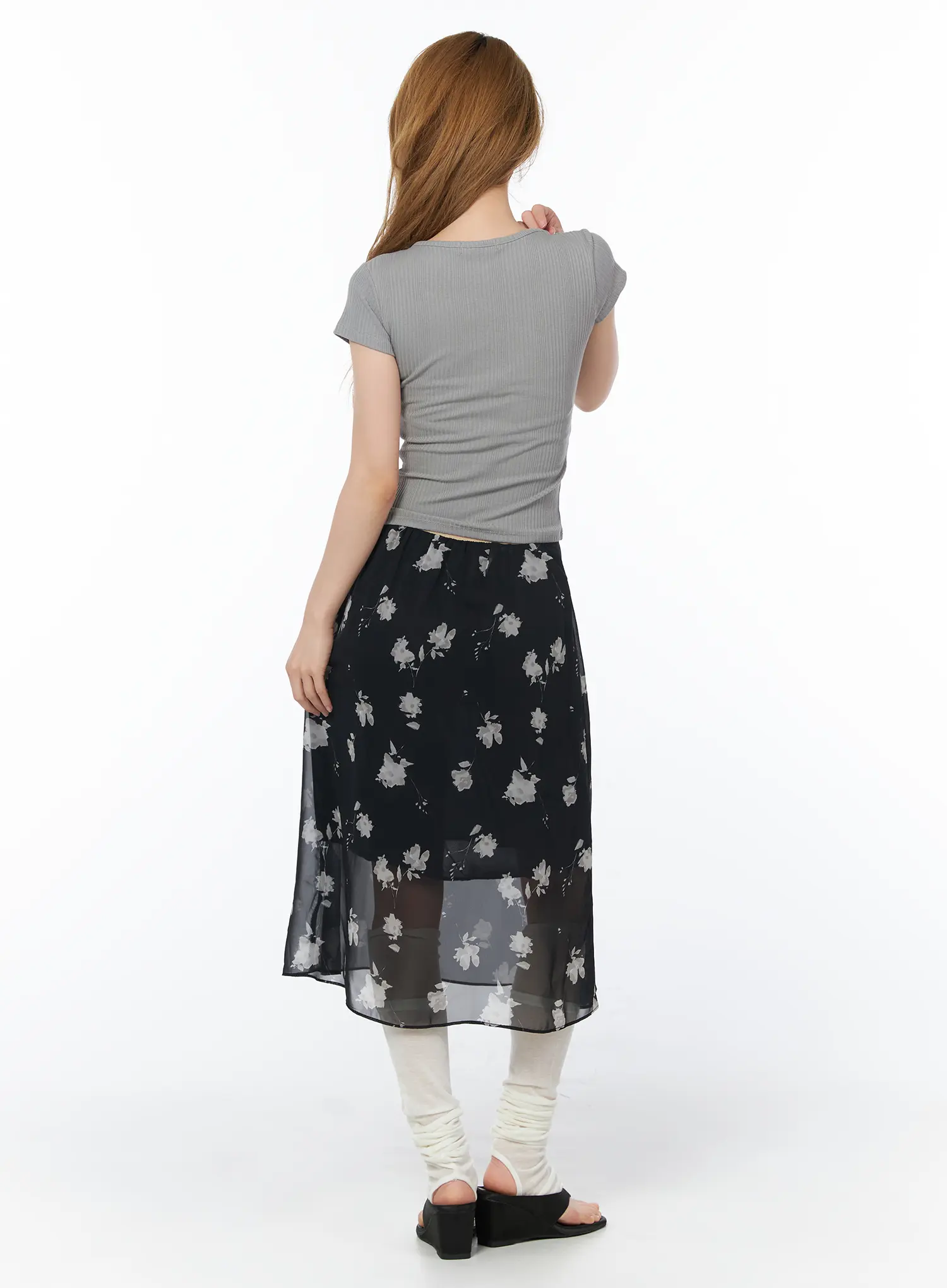 Casual Ribbed Button-Up Top CY508 - Image 5