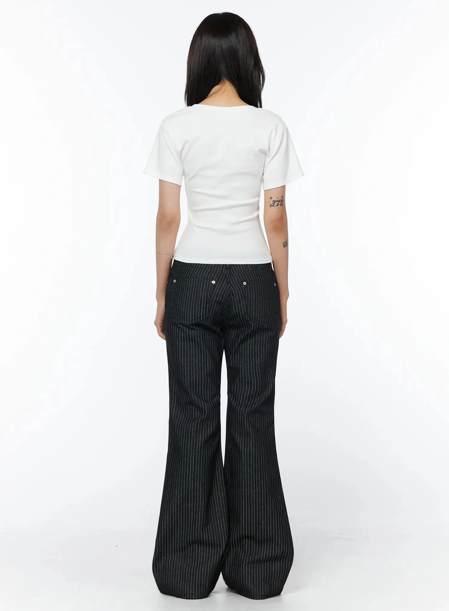 Casual Round Neck Short Sleeve Top IU508 - Image 10