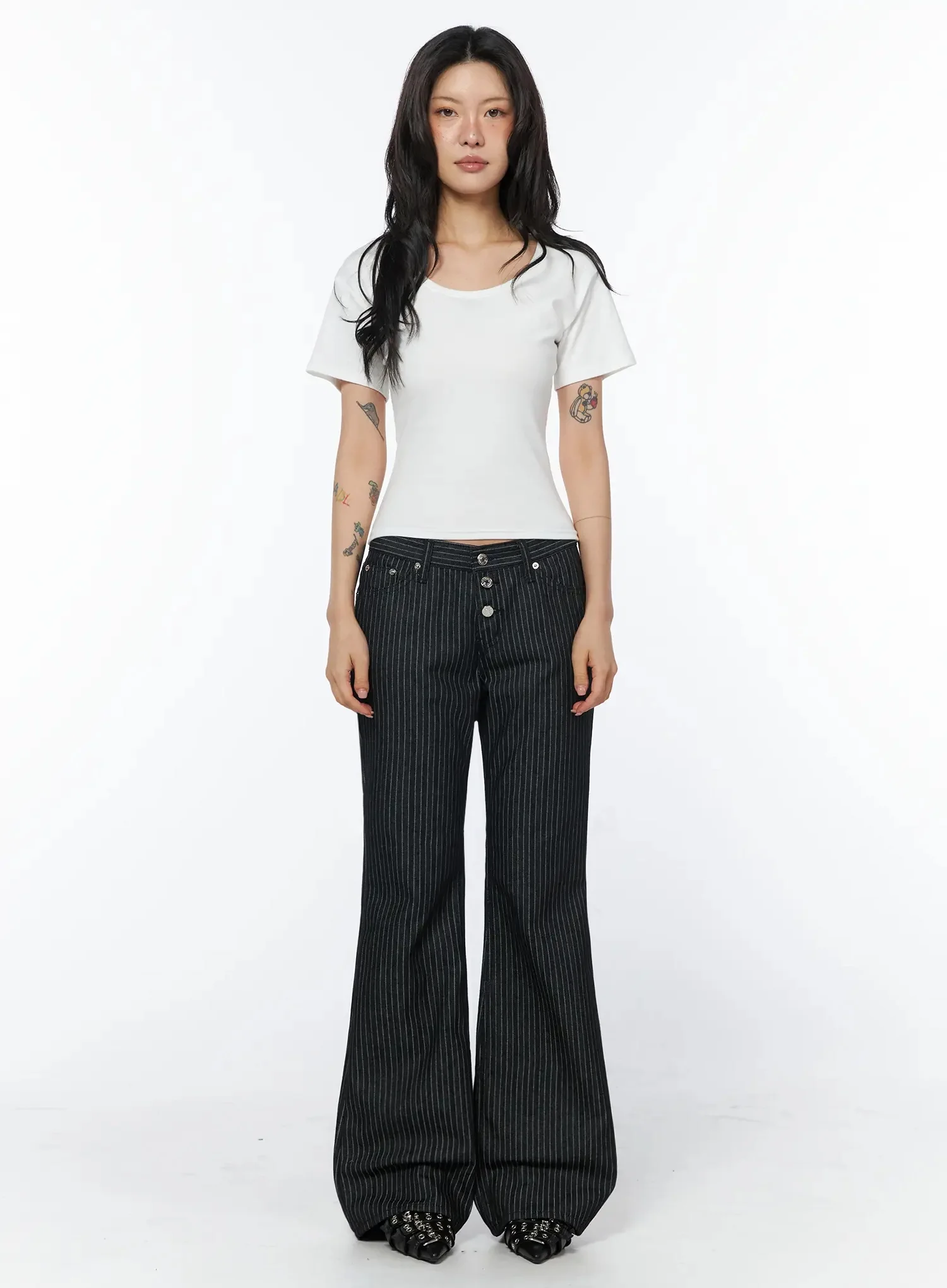 Casual Round Neck Short Sleeve Top IU508 - Image 8