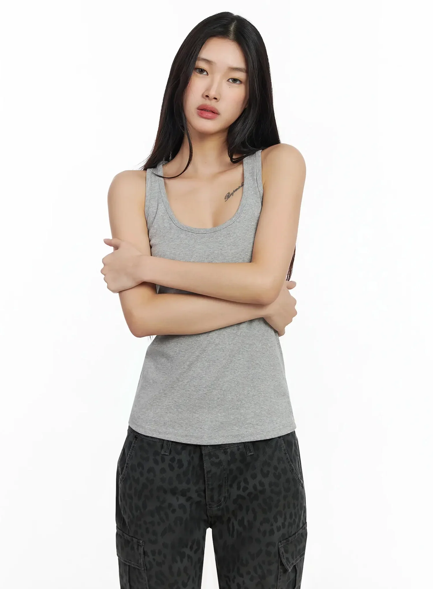 Casual Round Neck Tank Top IA508 - Image 3