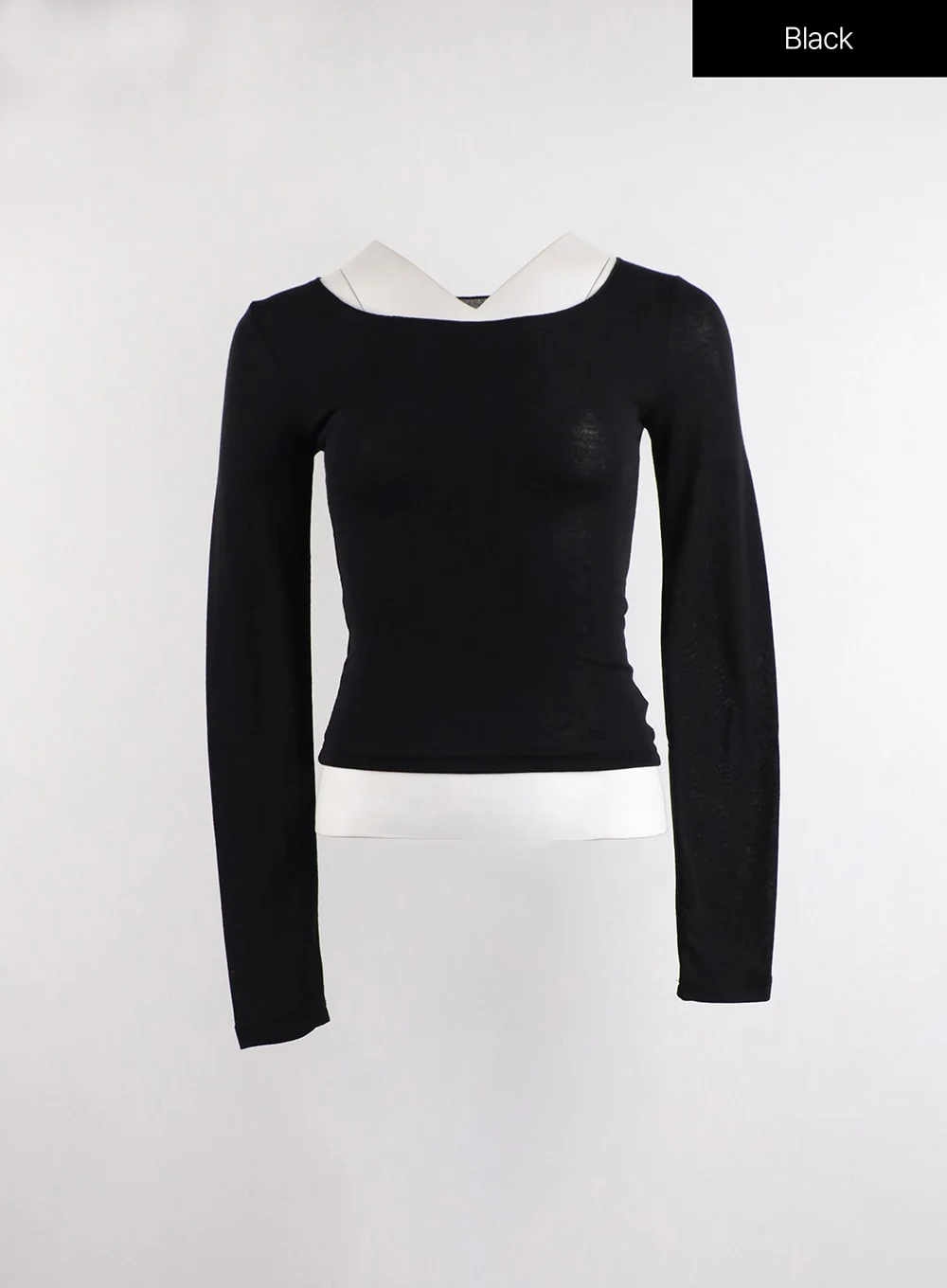 Casual U-Neck Long Sleeve Top CJ417 - Image 12