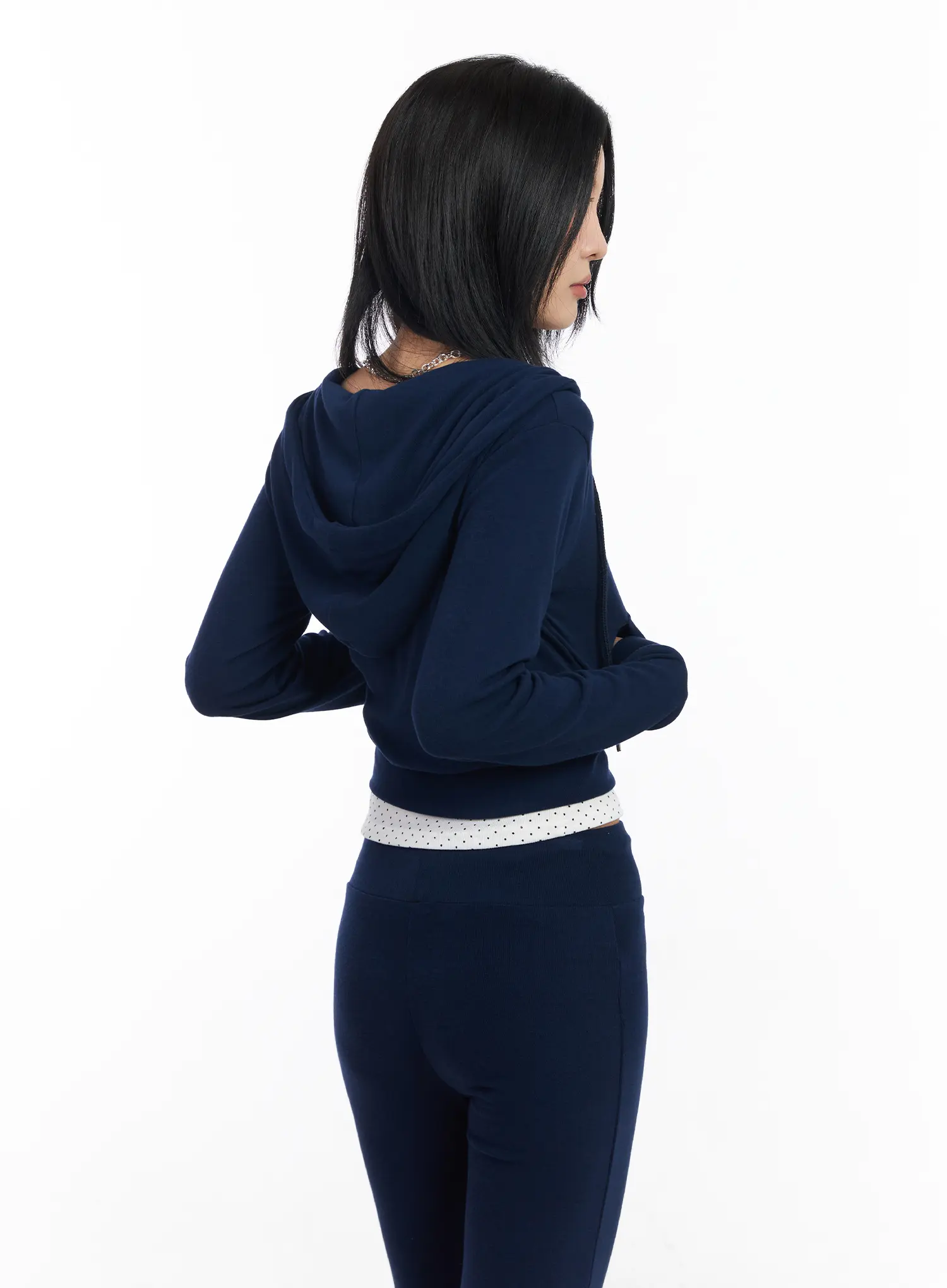Casual Zip-Up Hoodie and Sweatpant Set CF526 - Image 5