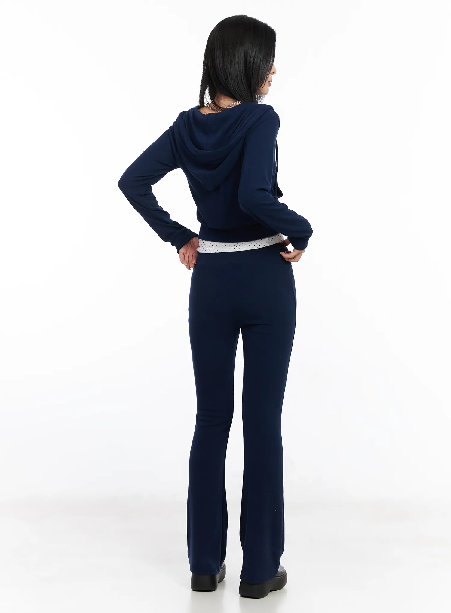 Casual Zip-Up Hoodie and Sweatpant Set CF526 - Image 9