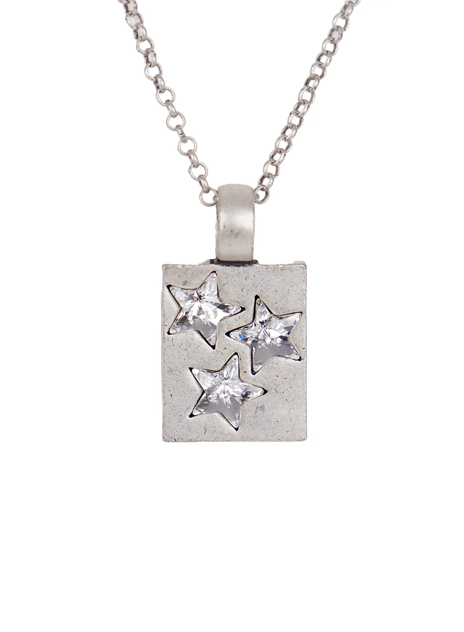 Celestial Square Pendant Necklace CN511 - Image 5