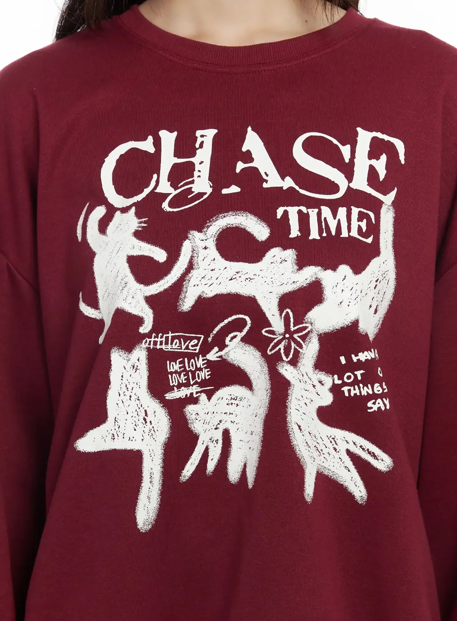 Chase Time Graphic Sweatshirt F516 - Image 4