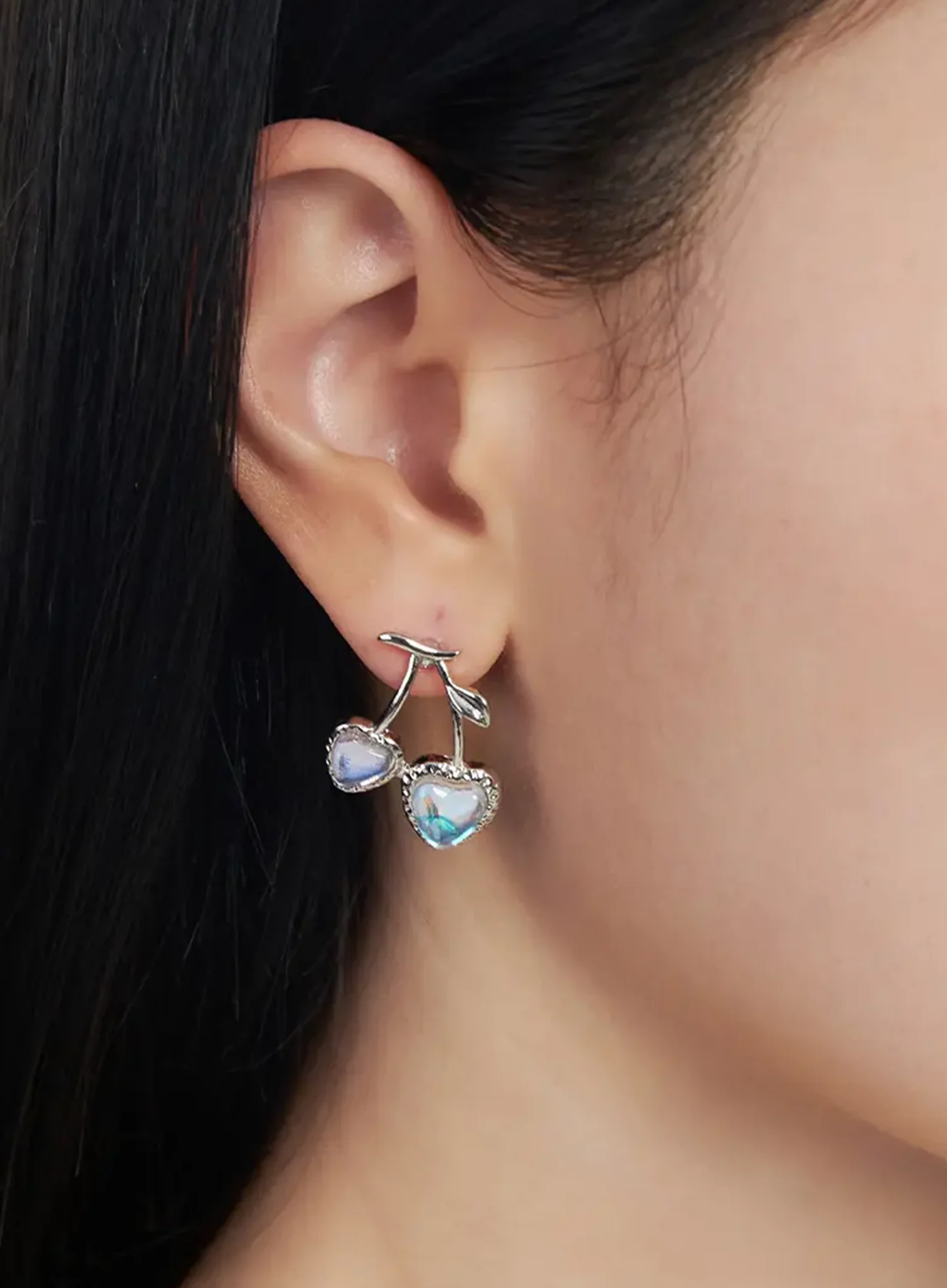 Cherry Drop Earrings CJ523