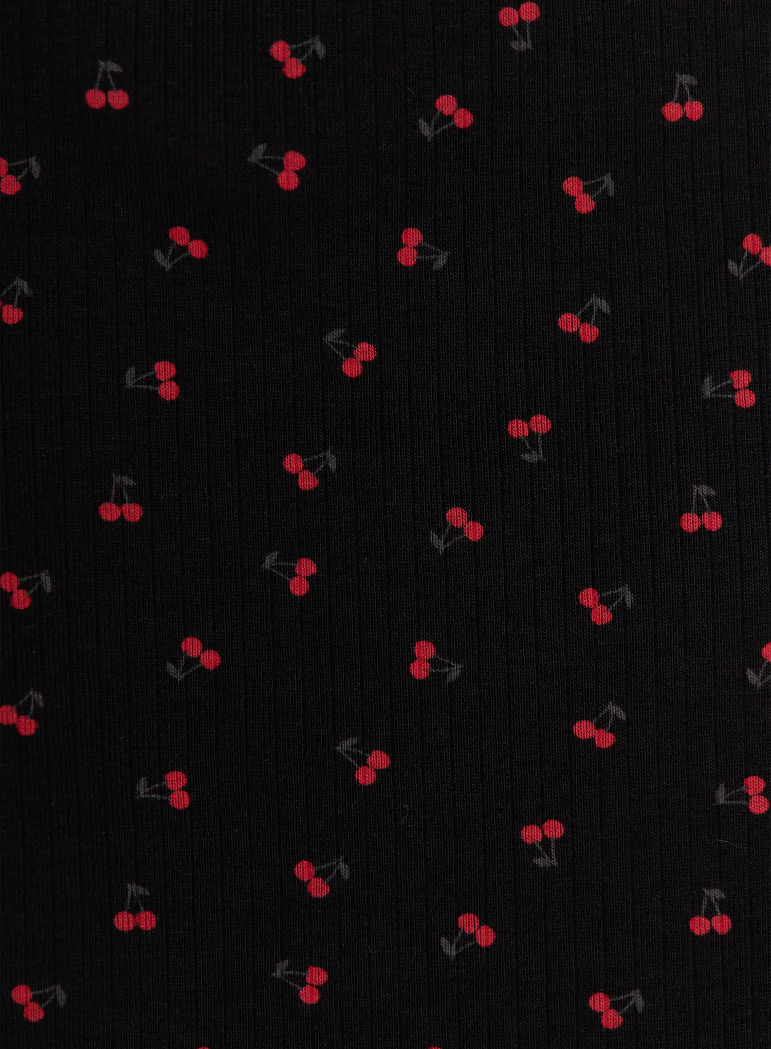 Cherry Print Sweetheart Neckline Tee IU505 - Image 11