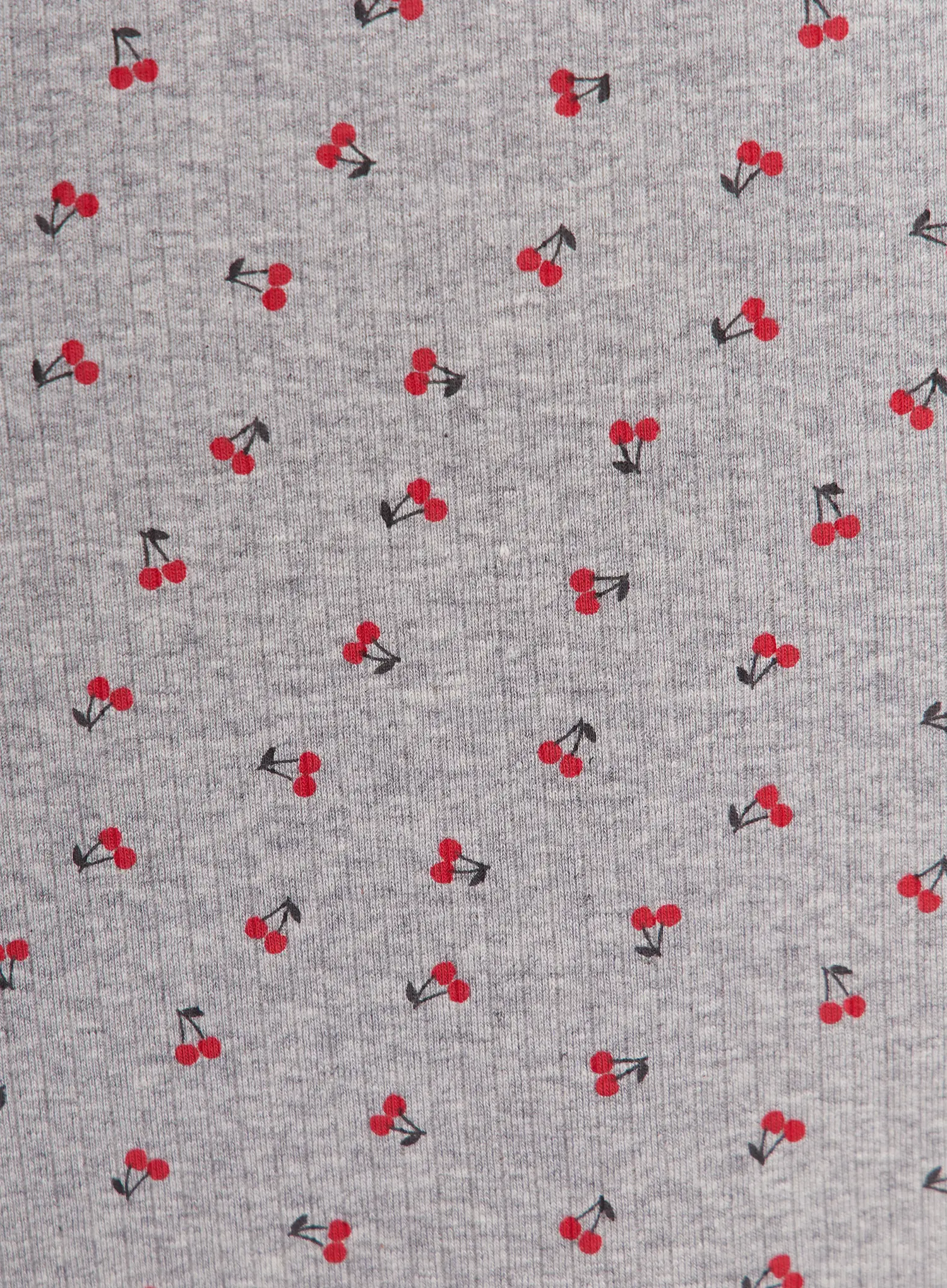 Cherry Print Sweetheart Neckline Tee IU505 - Image 15