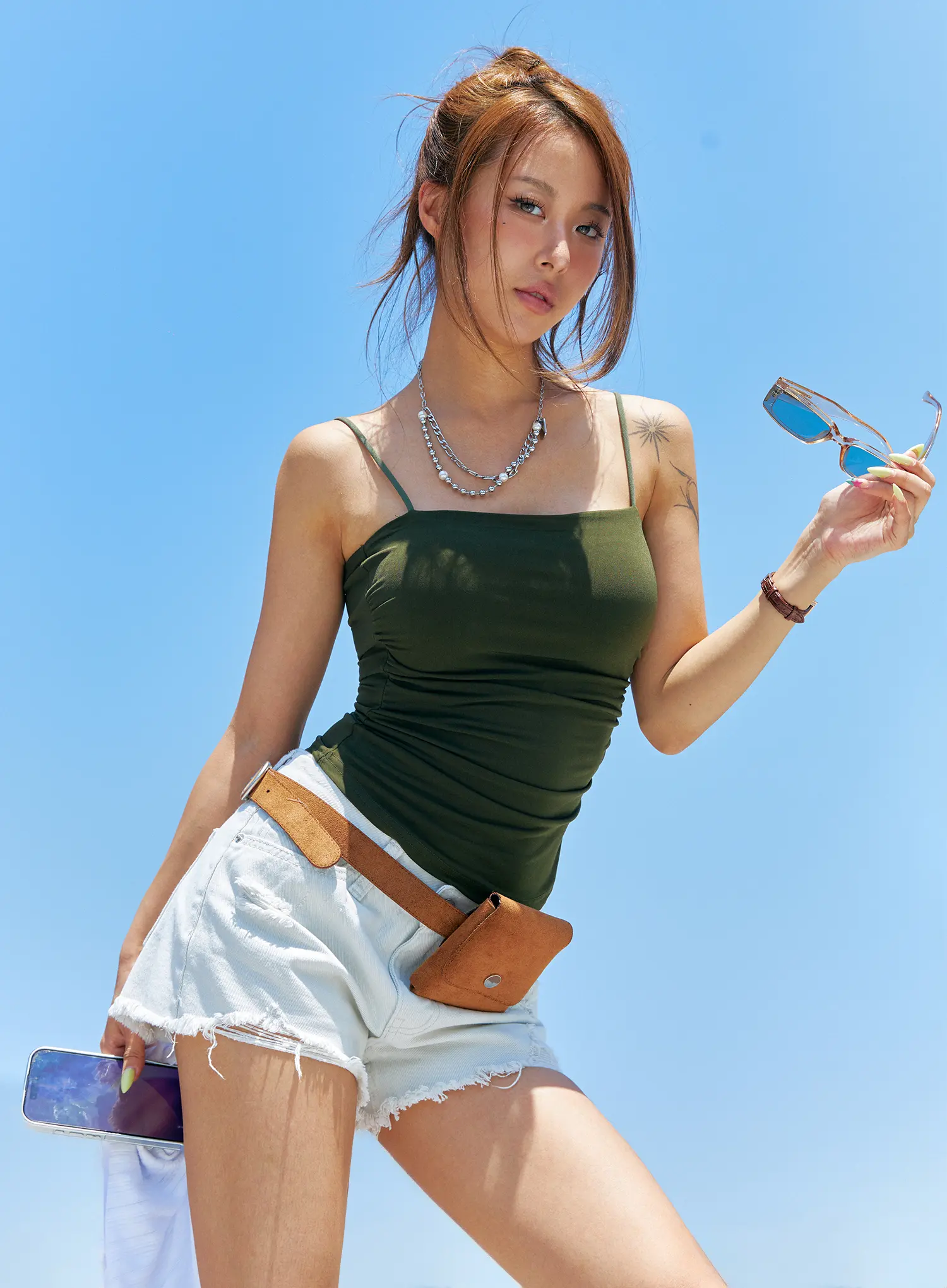 Chic Built-In Bra Tank CU501