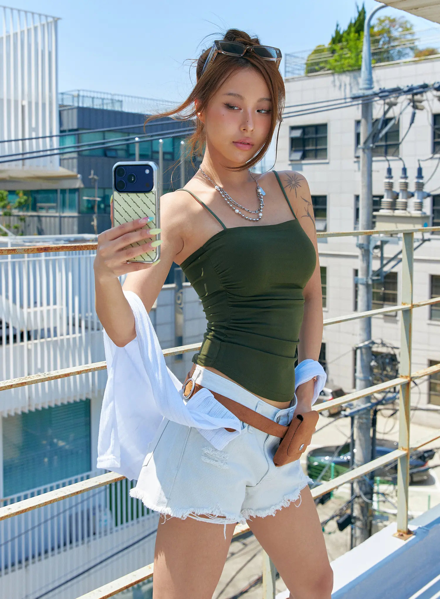 Chic Built-In Bra Tank CU501 - Image 12