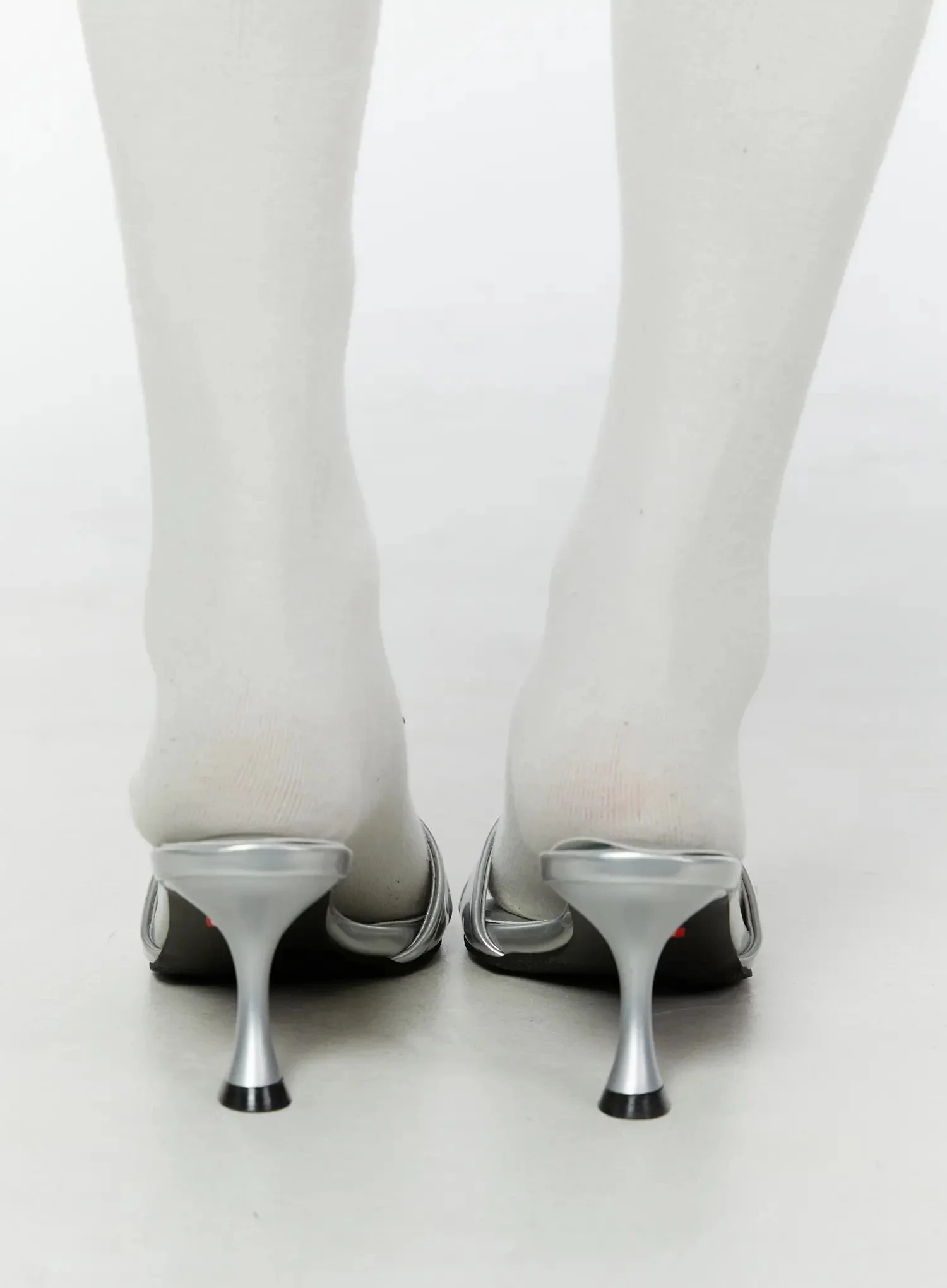 Chic Metallic Mule Sandals IU518 - Image 6