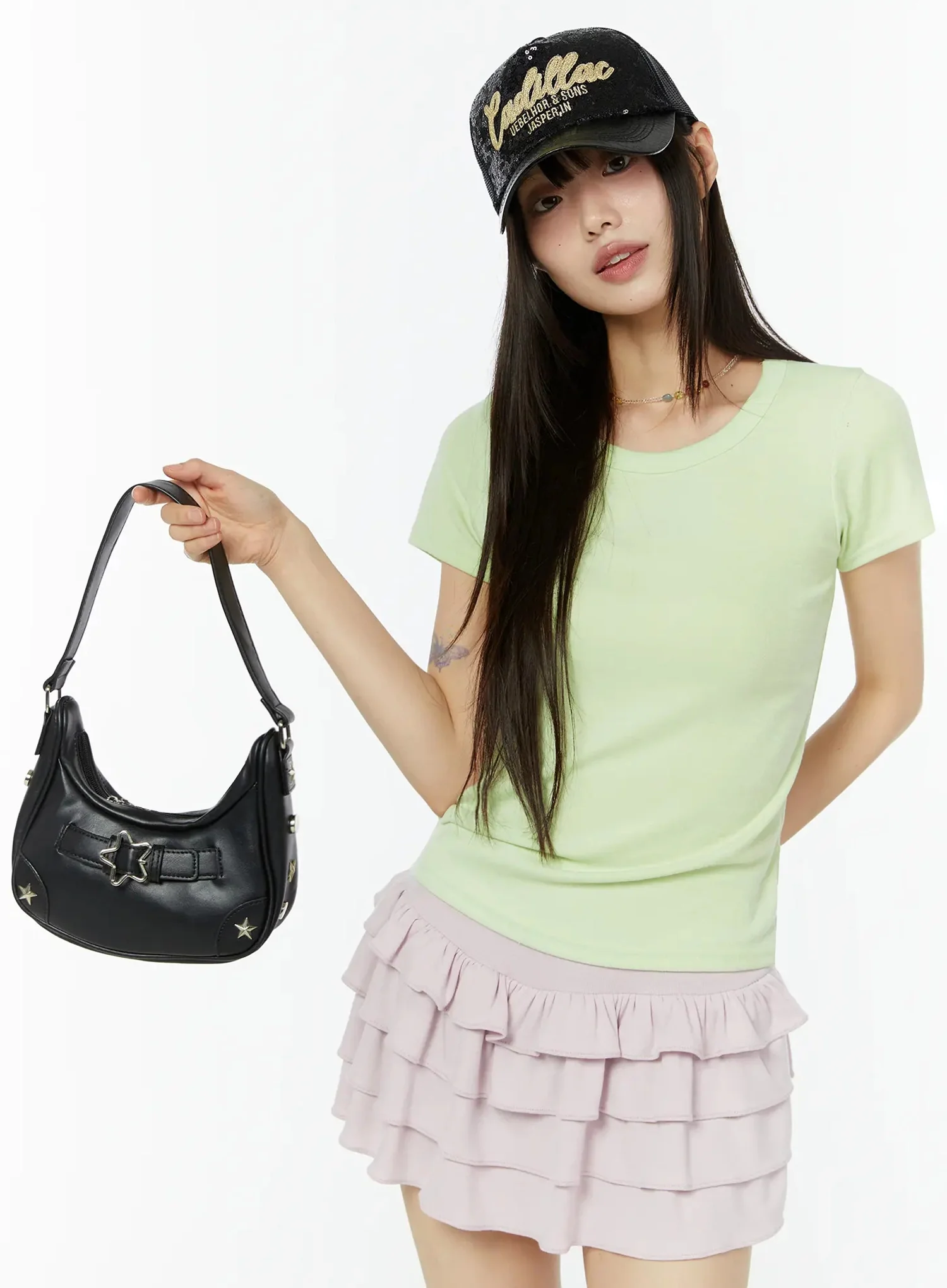 Chic Star Design Shoulder Bag IU518 - Image 4